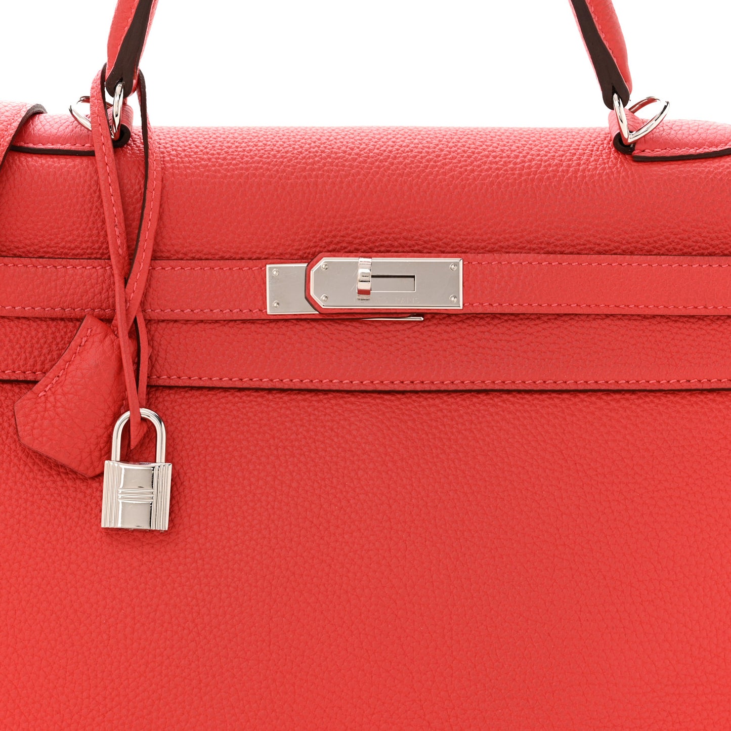 Togo Kelly Retourne 35 Rouge Pivoine