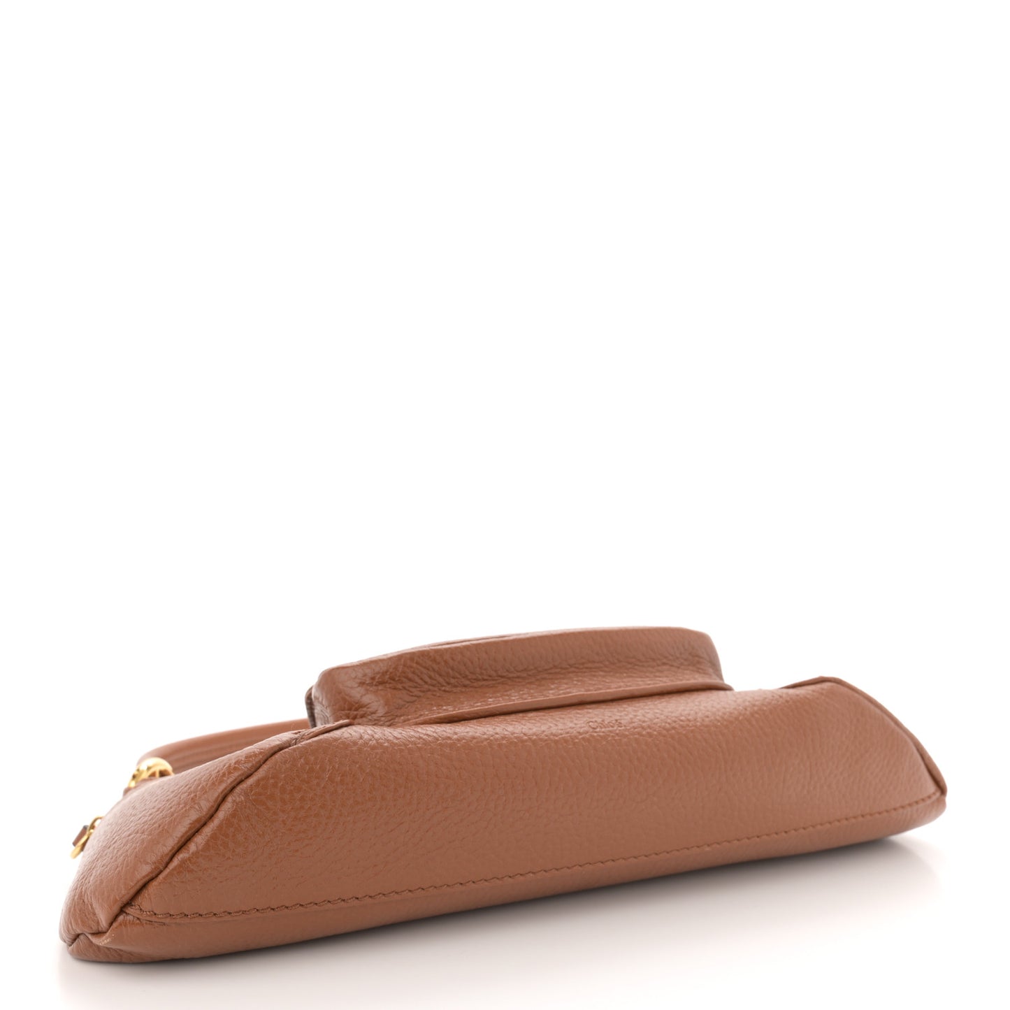 Grained Calfskin The 99 Shoulder Bag Clay Brown