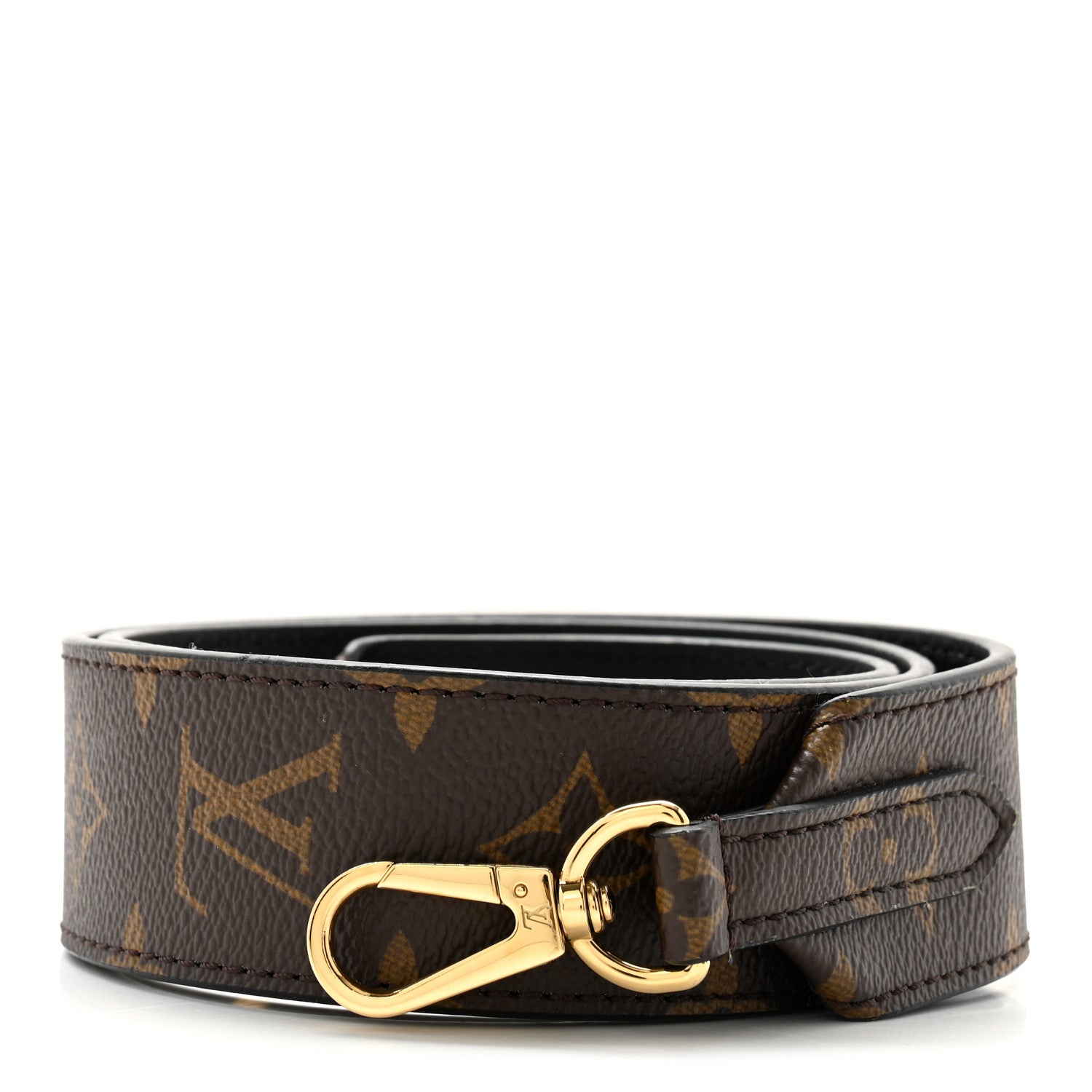 Louis Vuitton Monogram Bandouliere Shoulder Strap Black 1 of 6