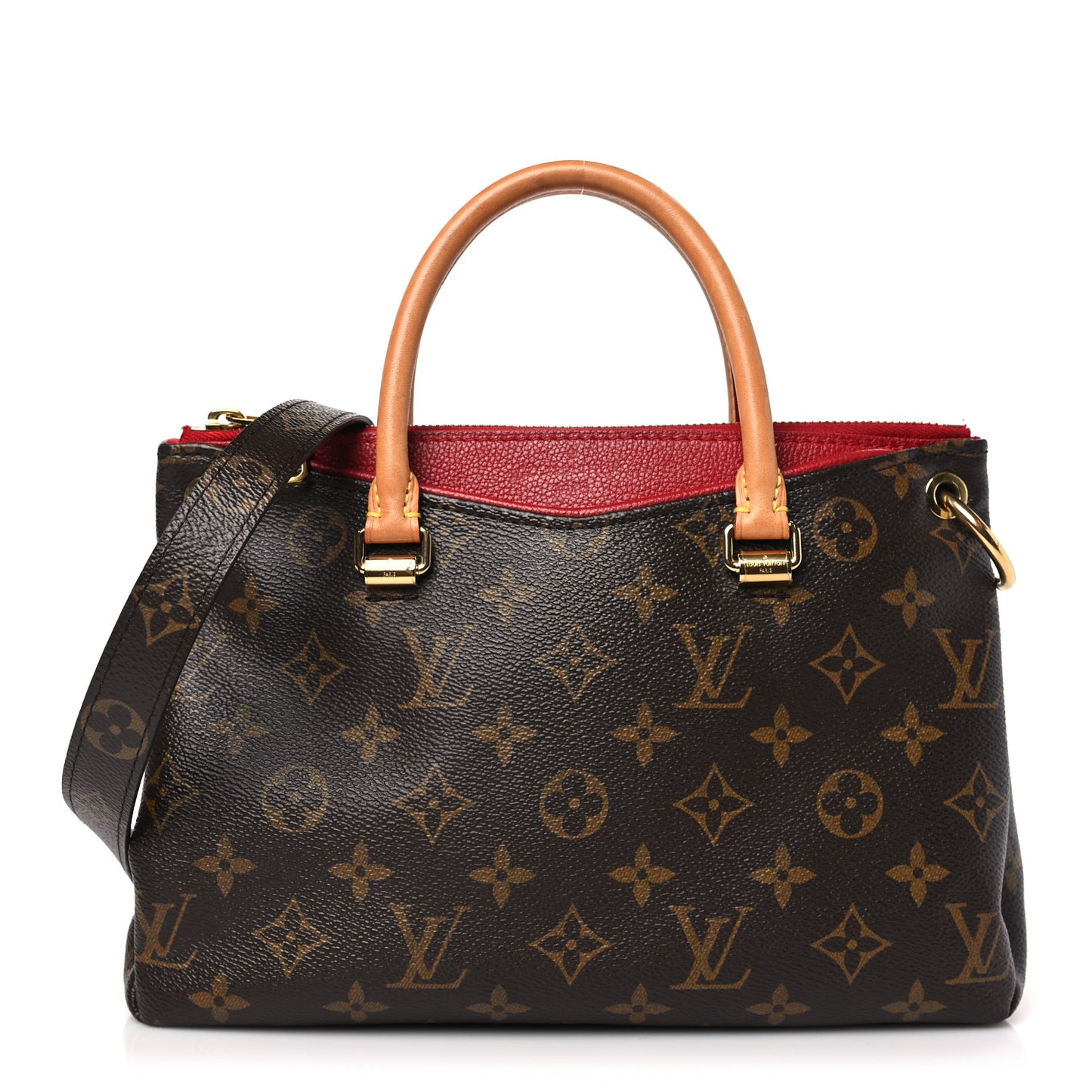 Monogram Pallas BB Cherry