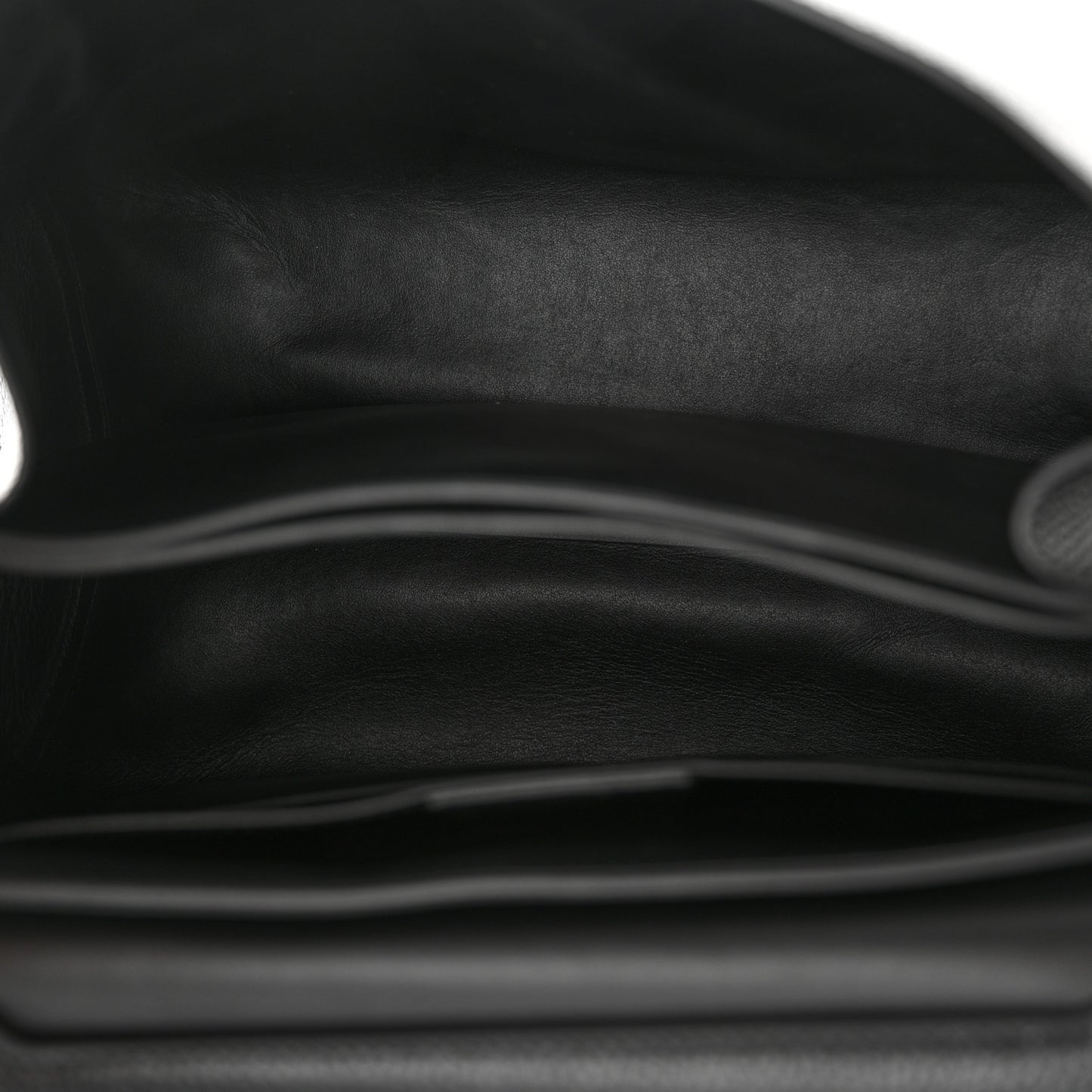 Calfskin Medium Margot Top Handle Satchel Black