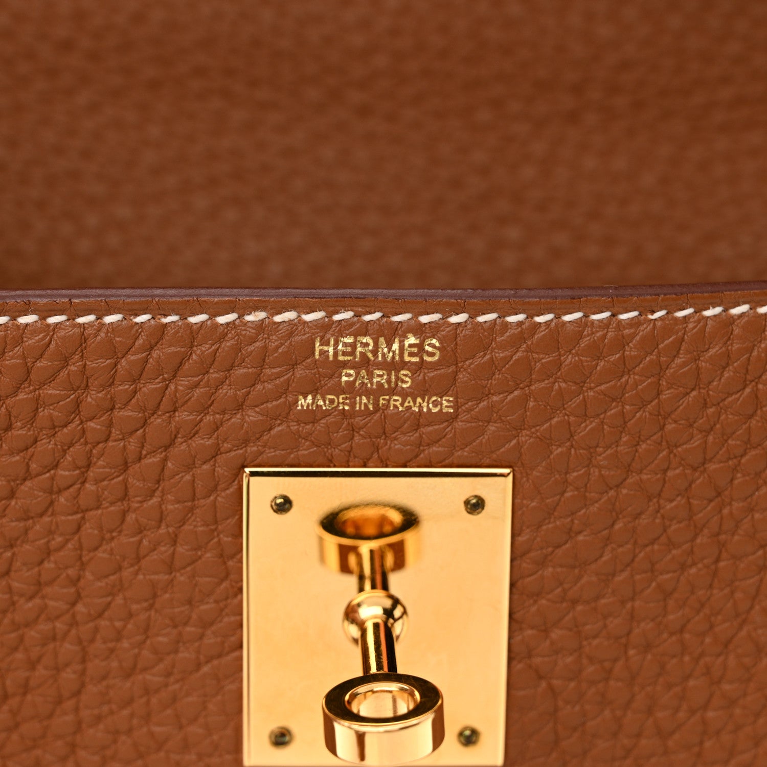 Hermes Togo Kelly Retourne 28 Gold 6 of 12