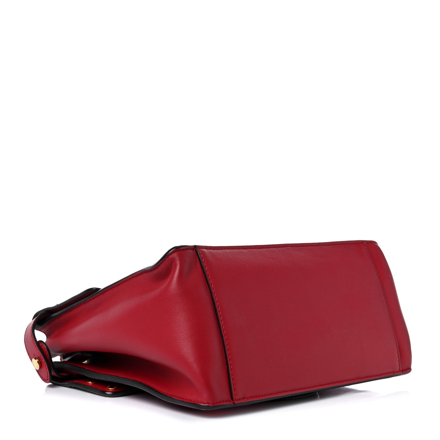 Fendi Vitello Grace FF 1974 Small Flip Tote Fragola Sepia 4 of 22