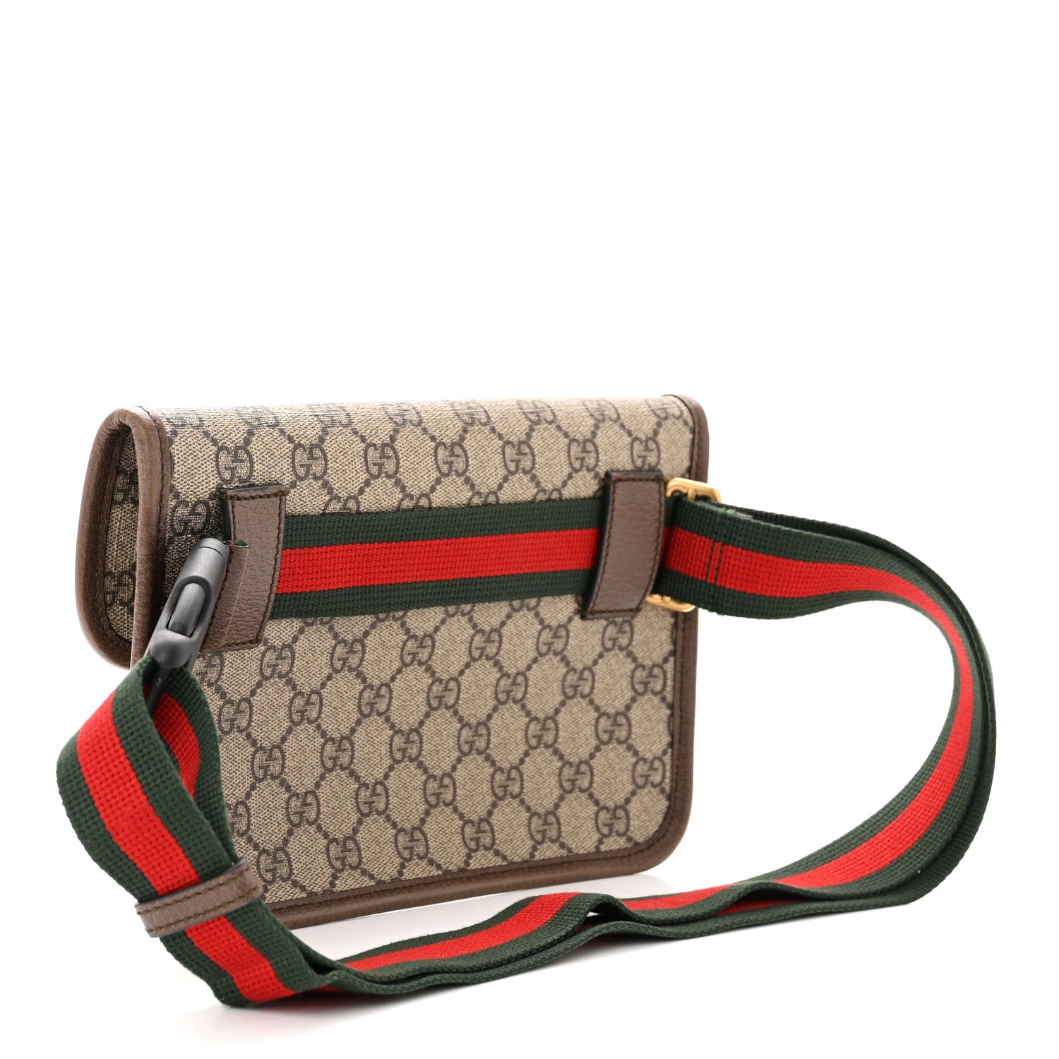 Gucci GG Supreme Monogram Neo Vintage Web Belt Bag Brown 3 of 10