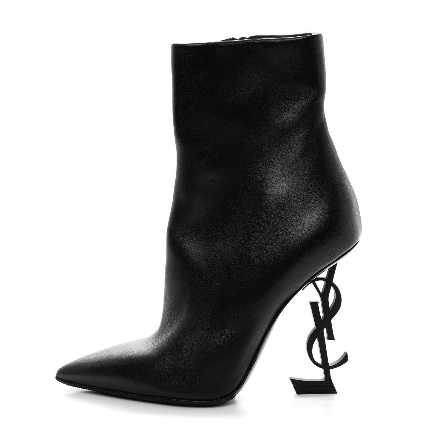 Calfskin Opyum Ankle Boots 37 Black