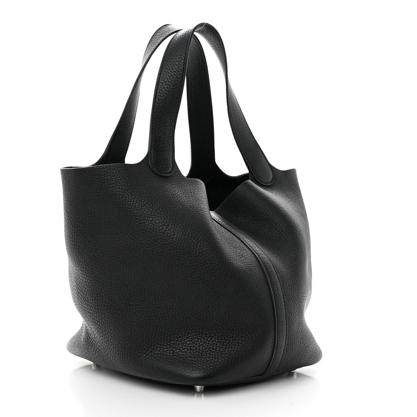 Taurillon Clemence Picotin Lock 22 MM Black