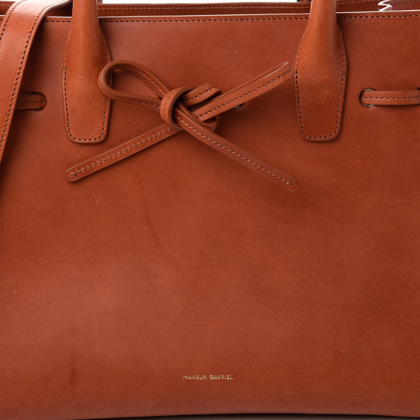 Calfskin Sun Bag Brandy