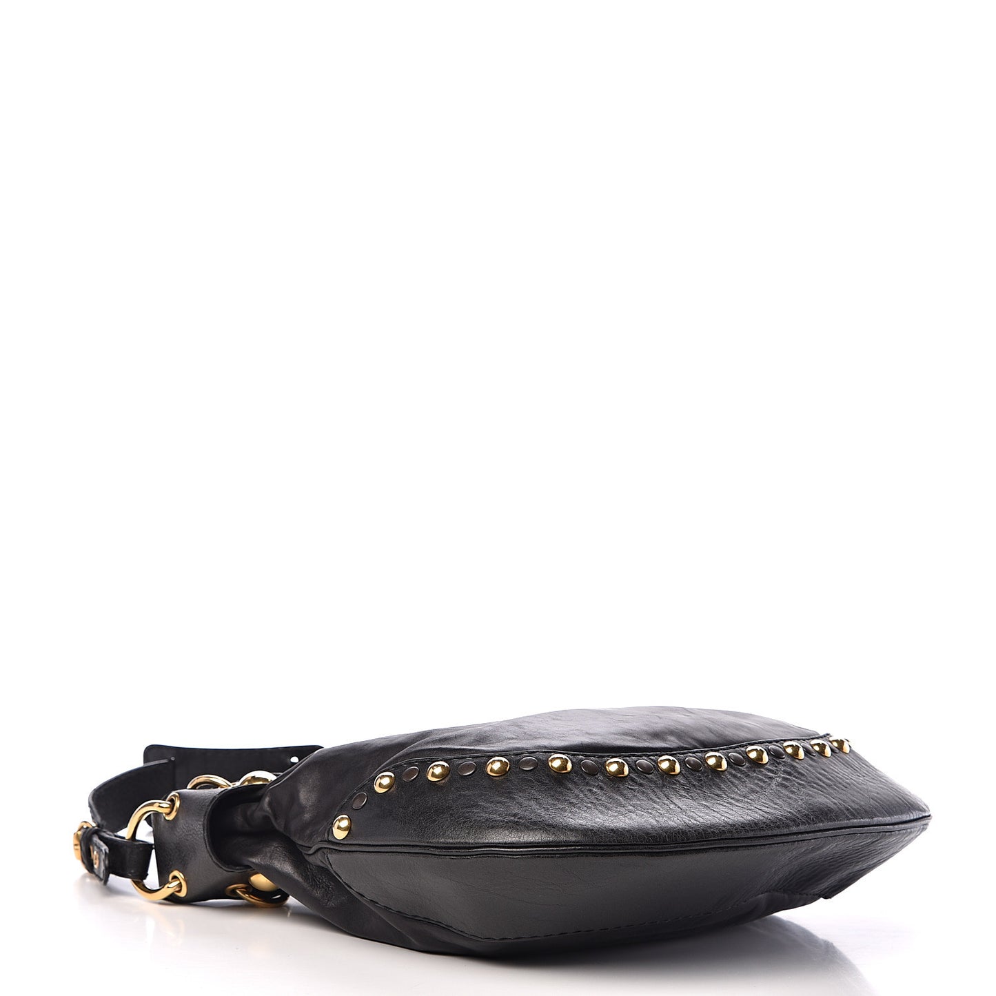 Calfskin Babouska Hobo Black