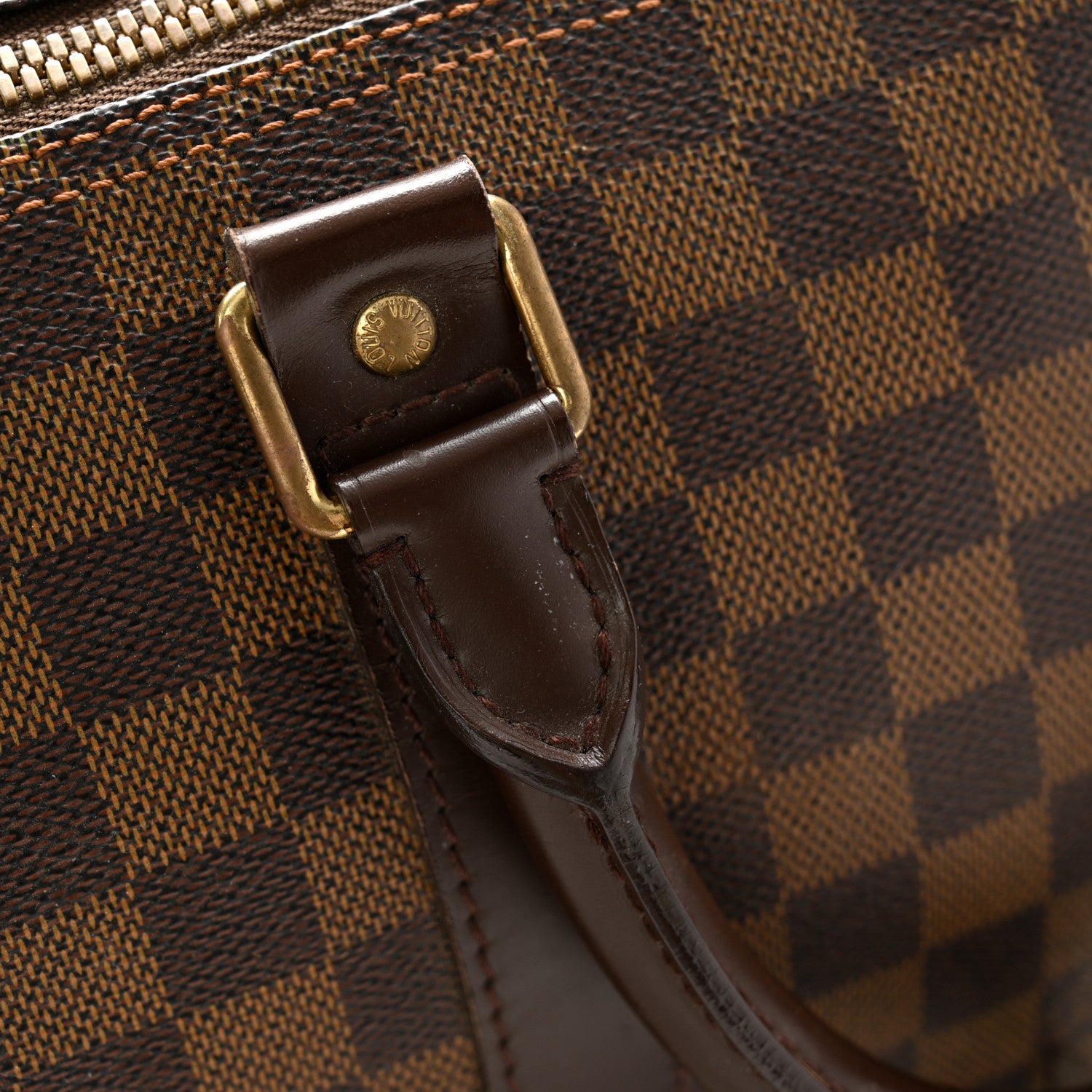 Louis Vuitton Damier Ebene Keepall Bandouliere 55 10 of 13