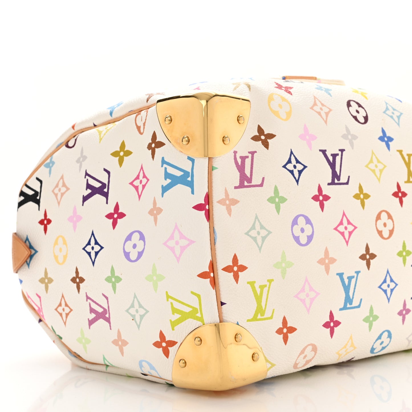 Monogram Multicolor Speedy 30 White