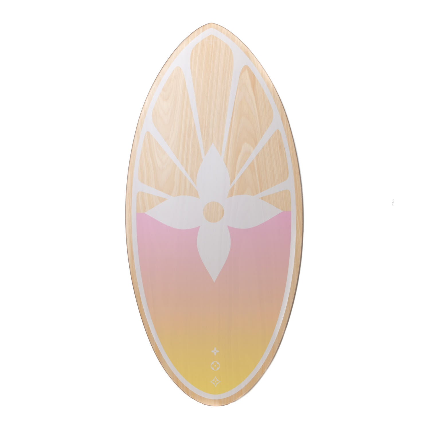 Louis Vuitton Wood Monogram By The Pool Skimboard Multicolor