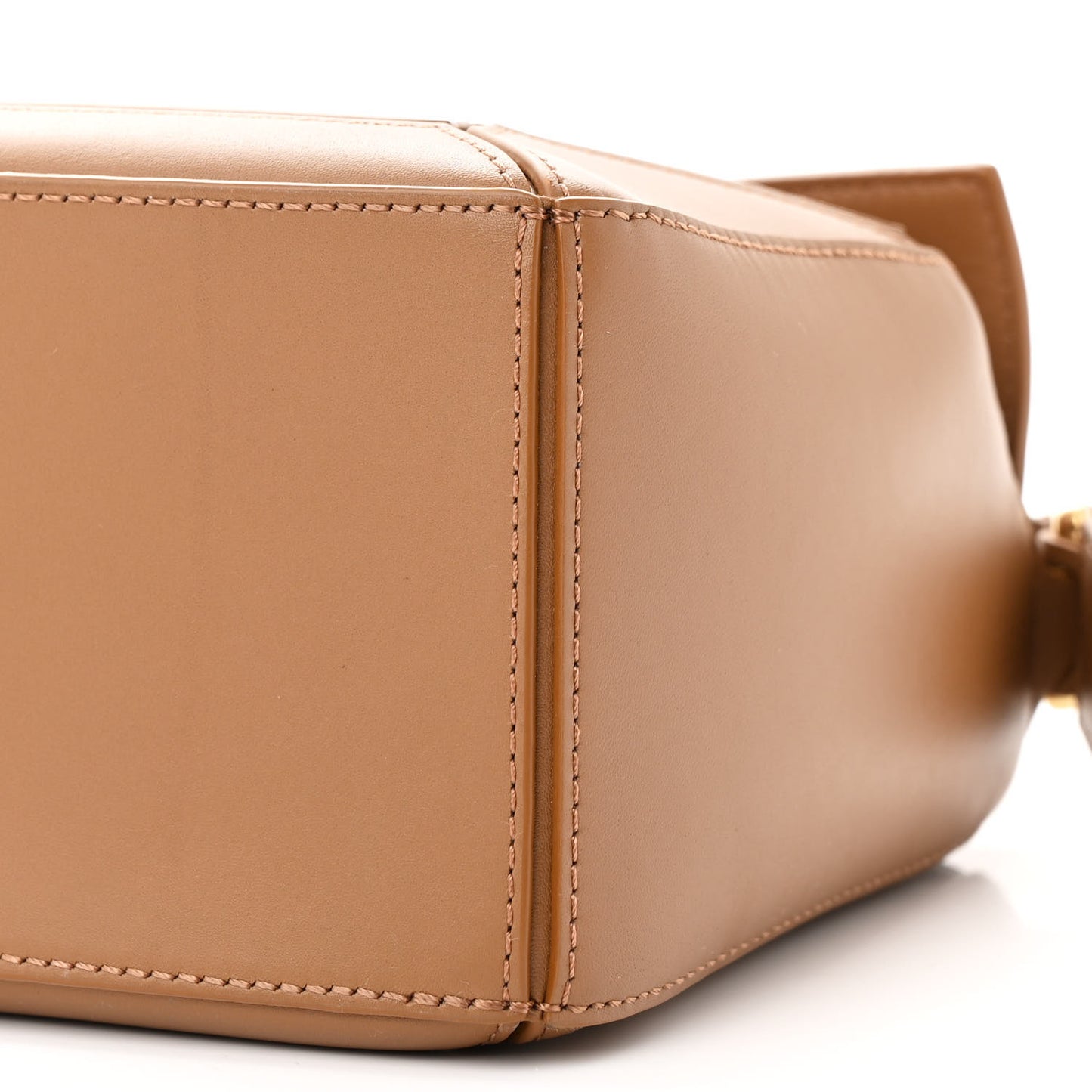Satin Calfskin Small Puzzle Bag Oak