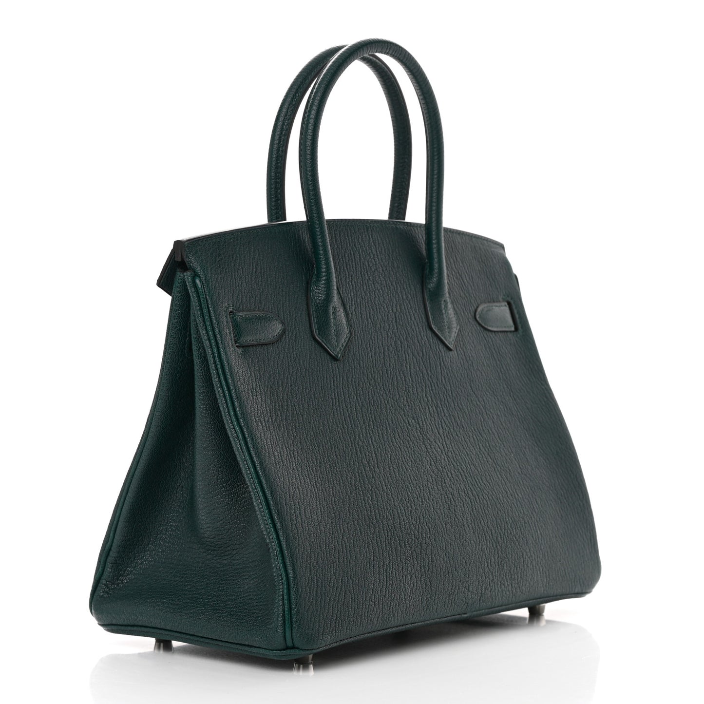 Chevre de Coromandel Birkin 30 Vert Cypress
