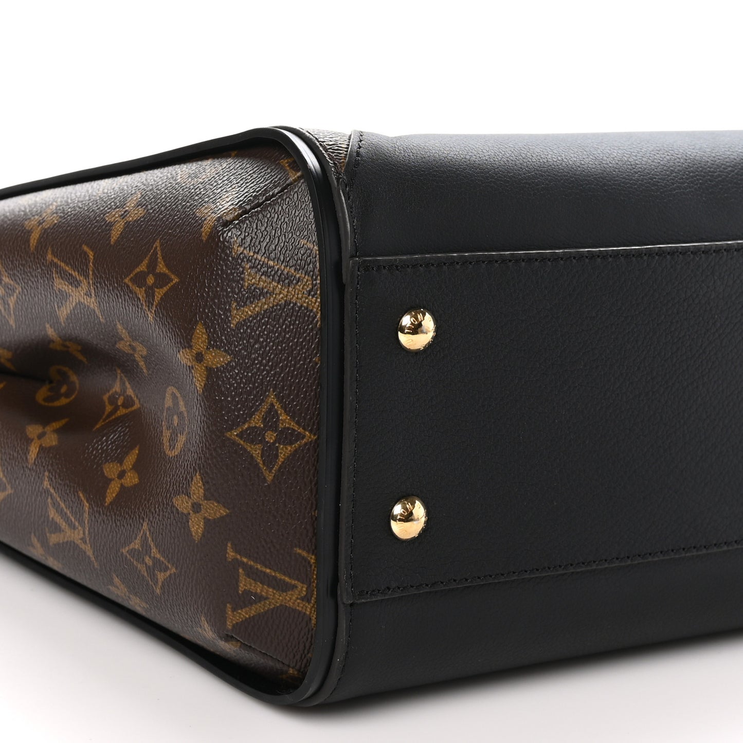 Calfskin Monogram Kimono Tote Black