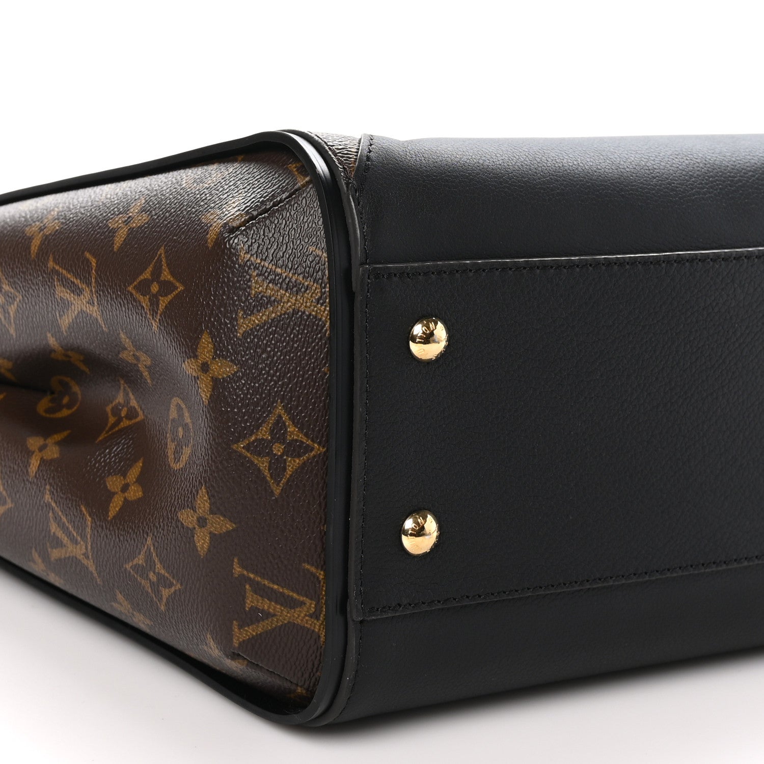 Louis Vuitton Calfskin Monogram Kimono Tote Black 9 of 10