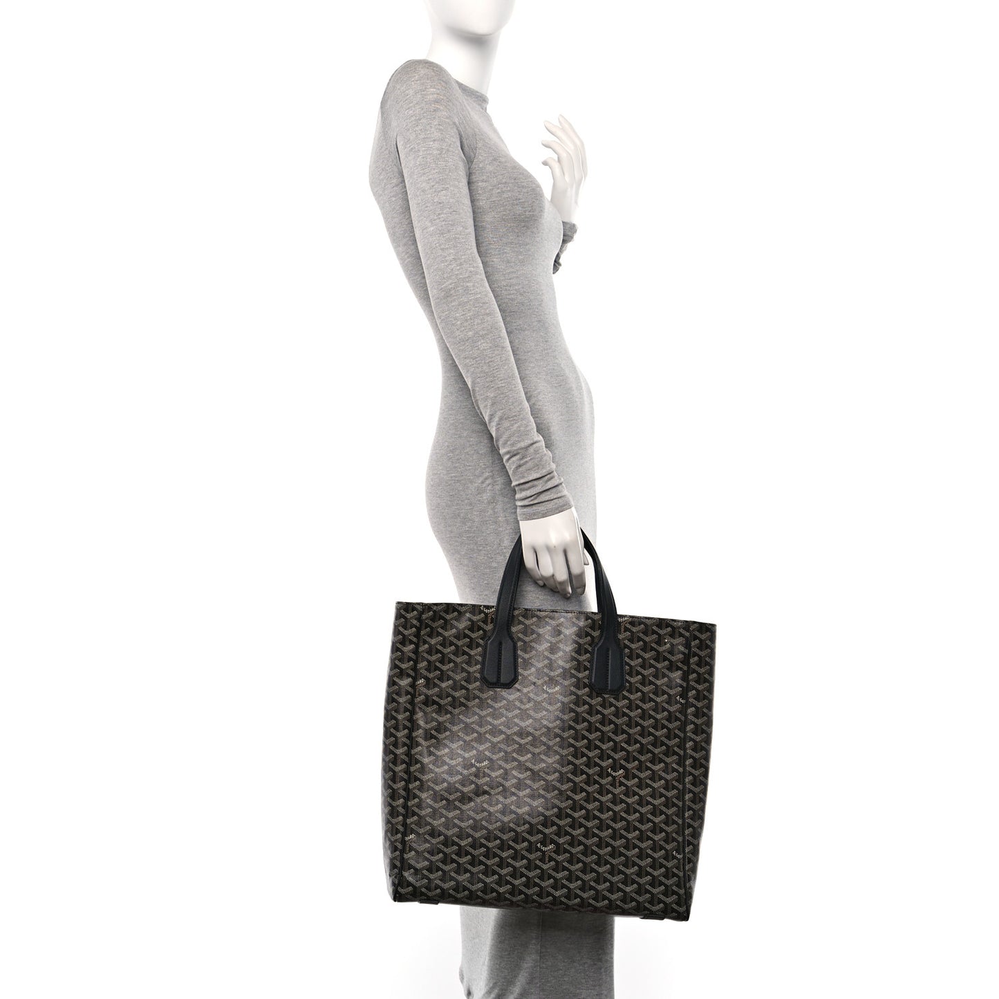 Goyardine Voltaire III Tote Black