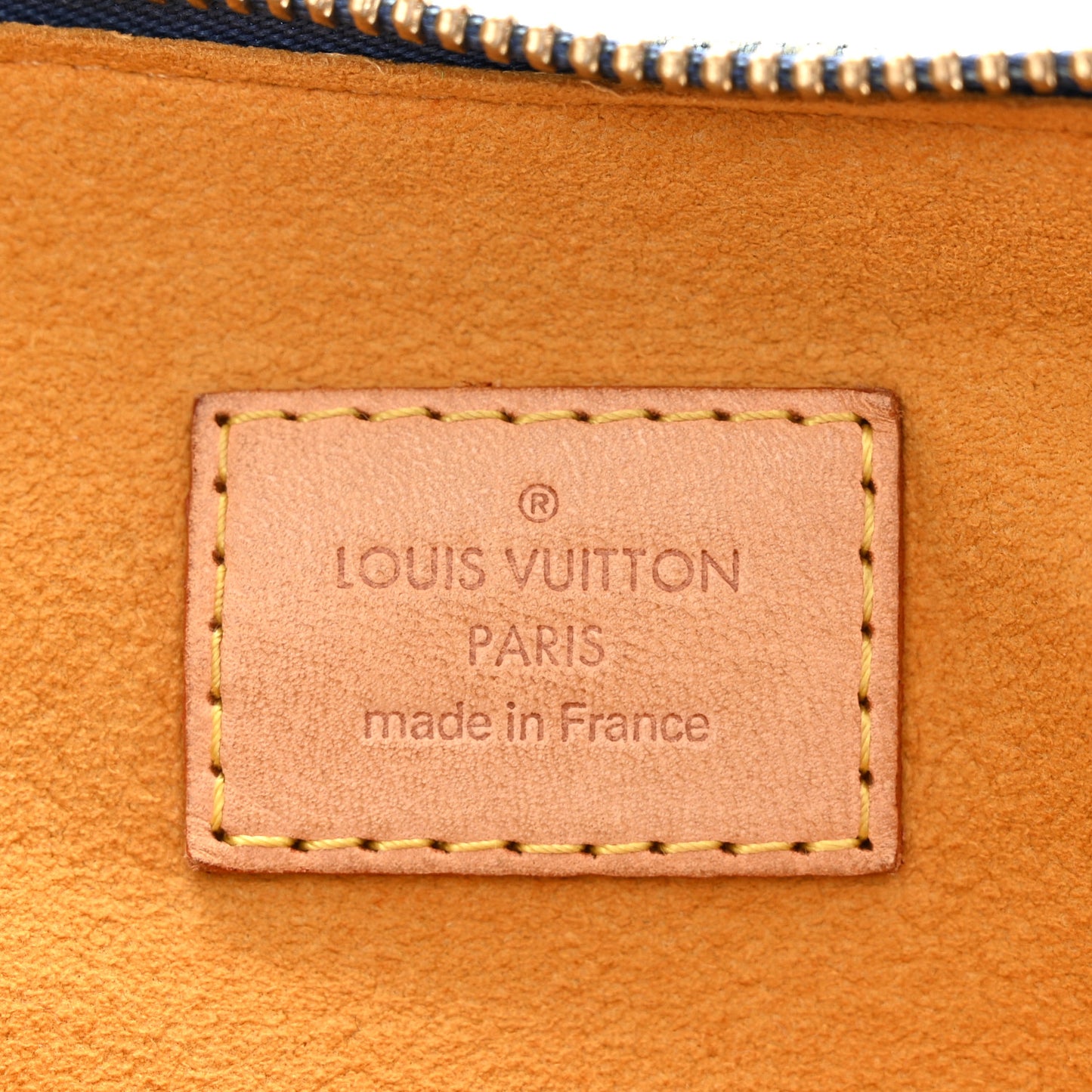 LOUIS VUITTON Monogram Denim Baggy PM Blue