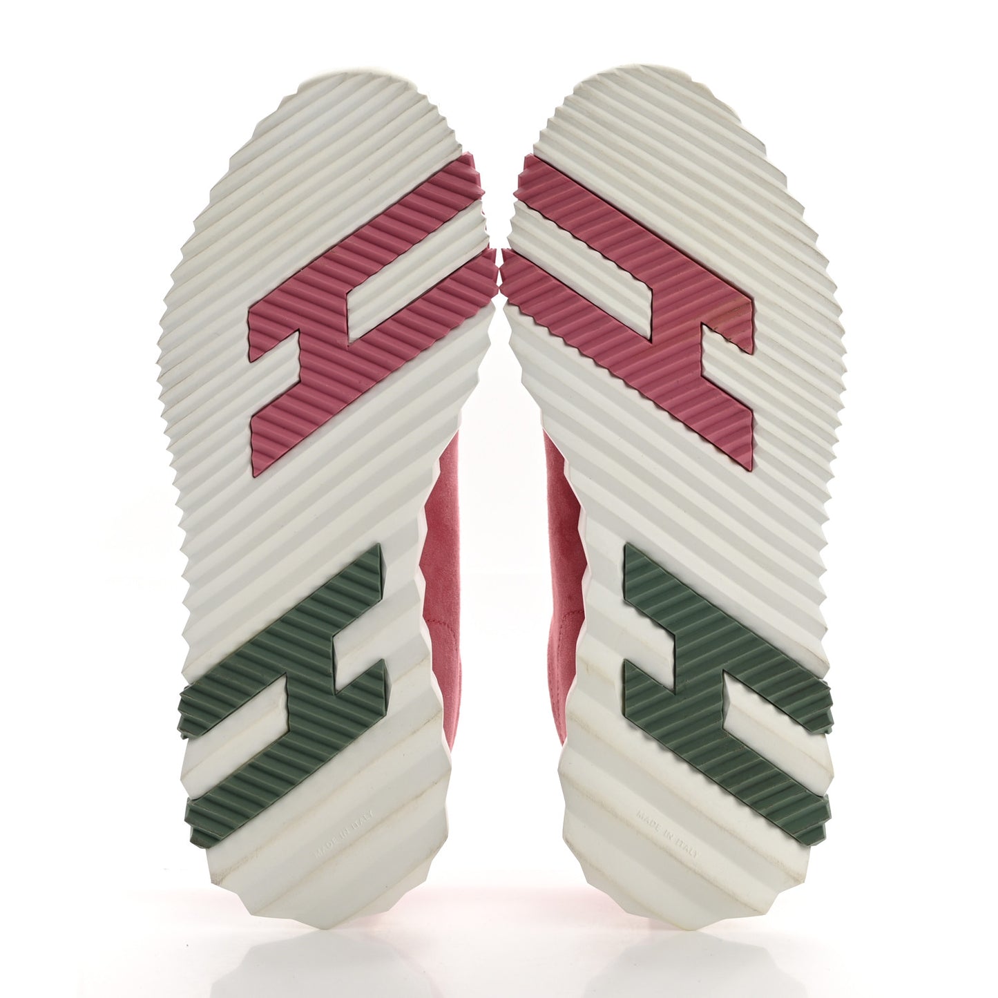 Suede Goatskin Bouncing Sneakers 38 Rose Aphrodite