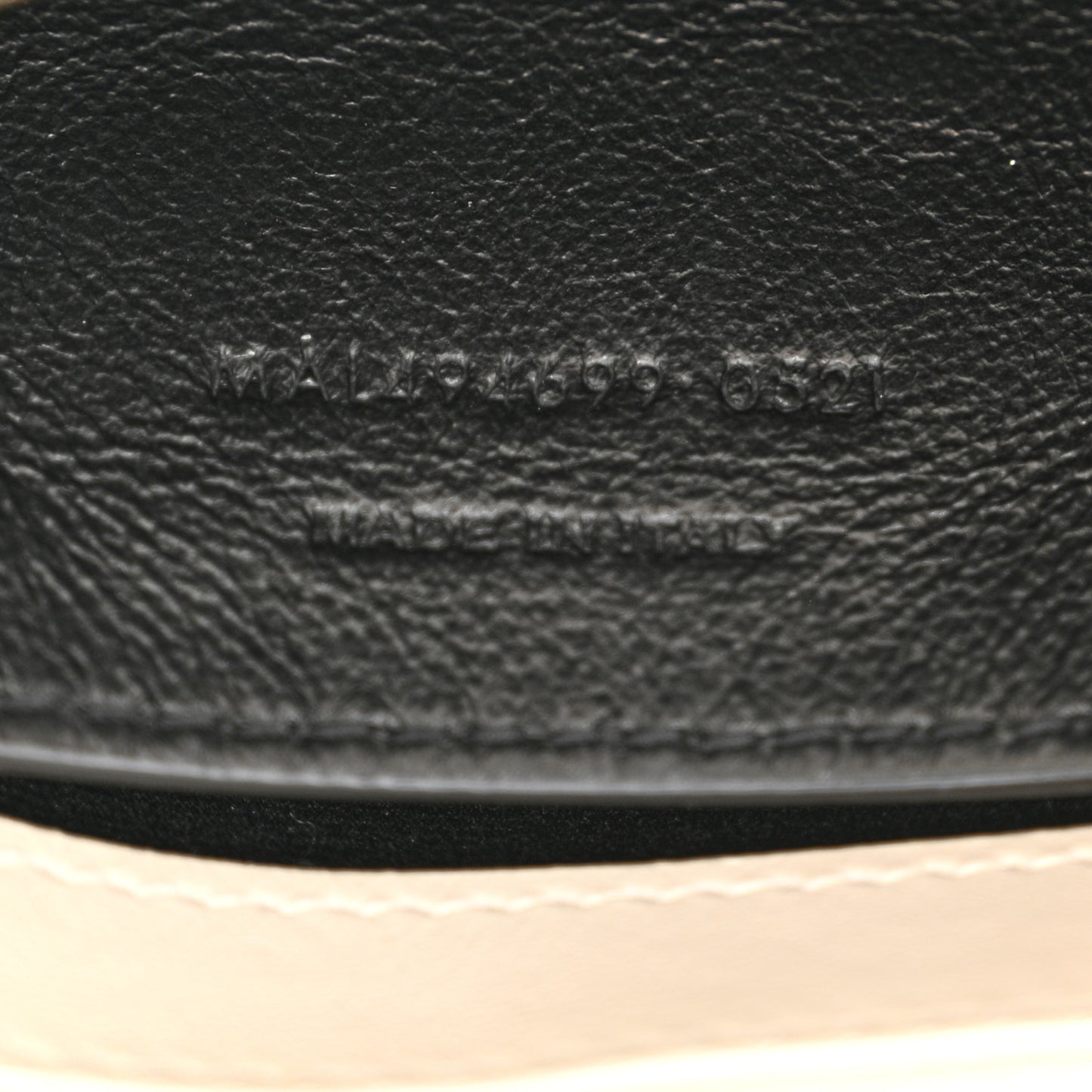 Calfskin Y Quilted Monogram Small Loulou Chain Satchel Blanc Vintage