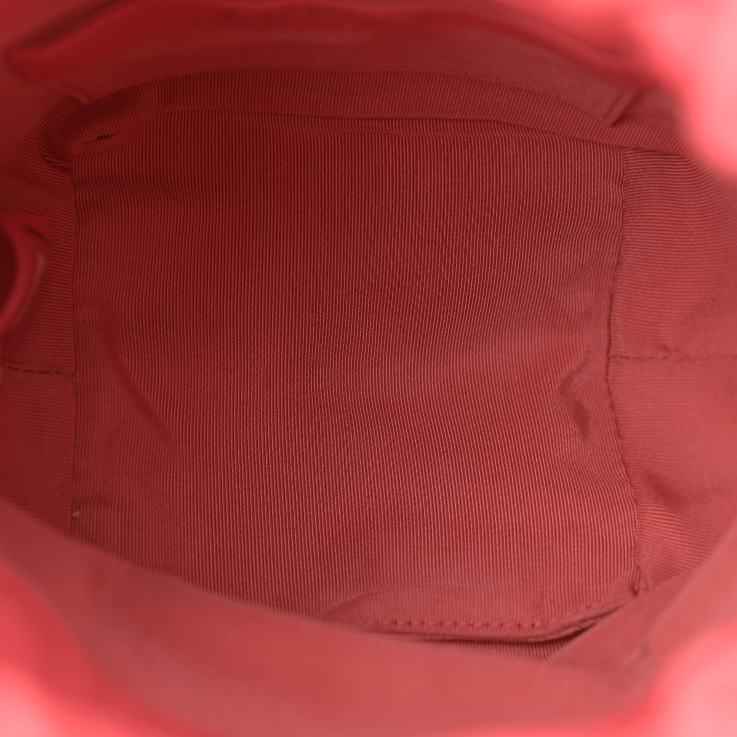 Lambskin Bucket Chain Drawstring Bag Pink
