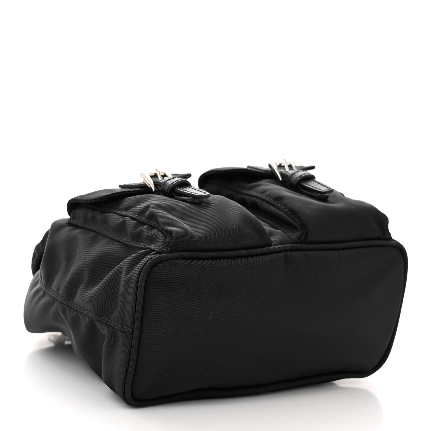 Prada Nylon Vela Mini Crossbody Backpack Black 4 of 9