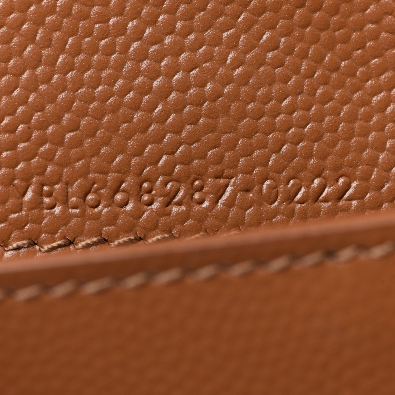 Saint Laurent Grain De Poudre Matelasse Chevron Monogram Zipped Card Case Natural Dark 7 of 7