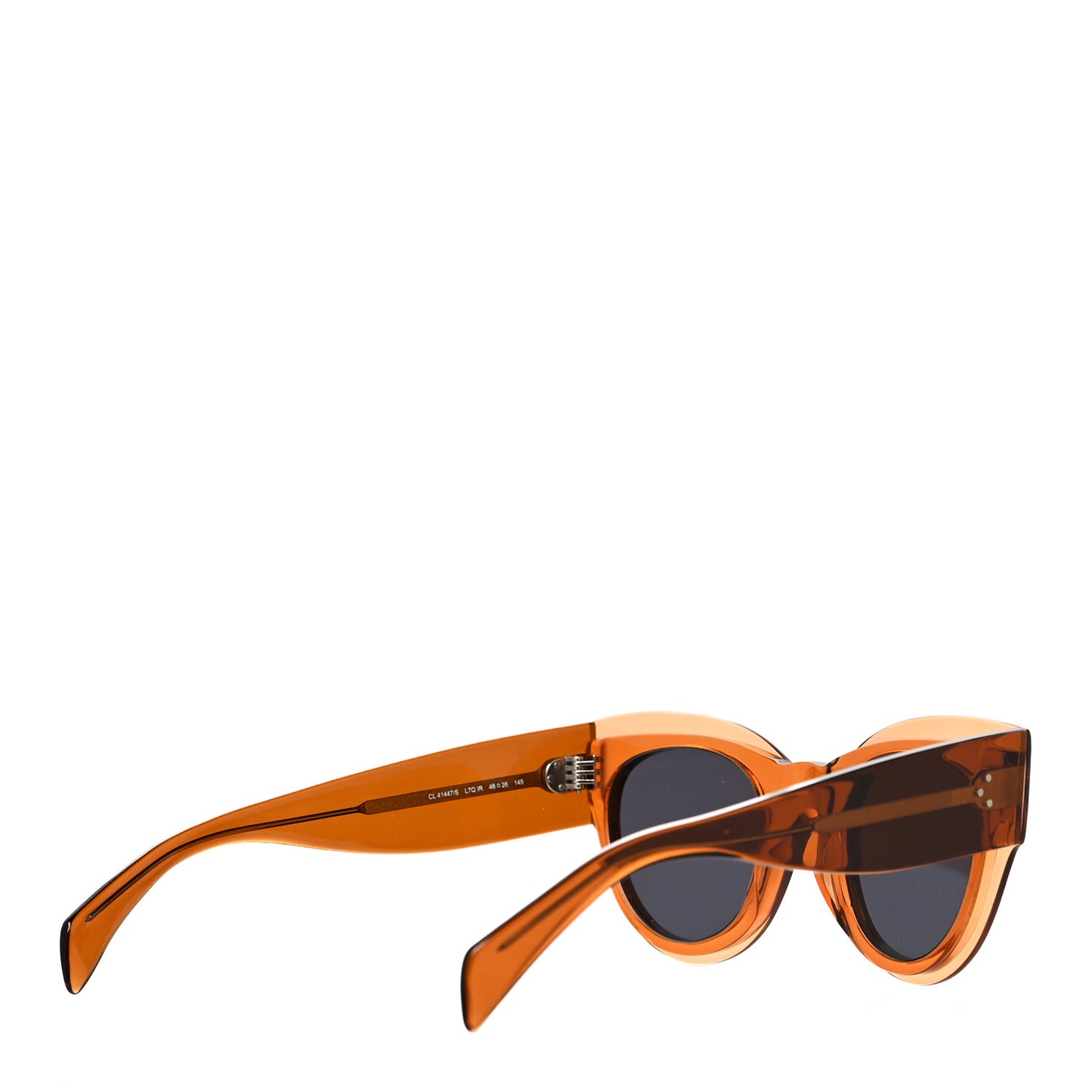 Acetate Petra Sunglasses CL41447/S Transparent Orange