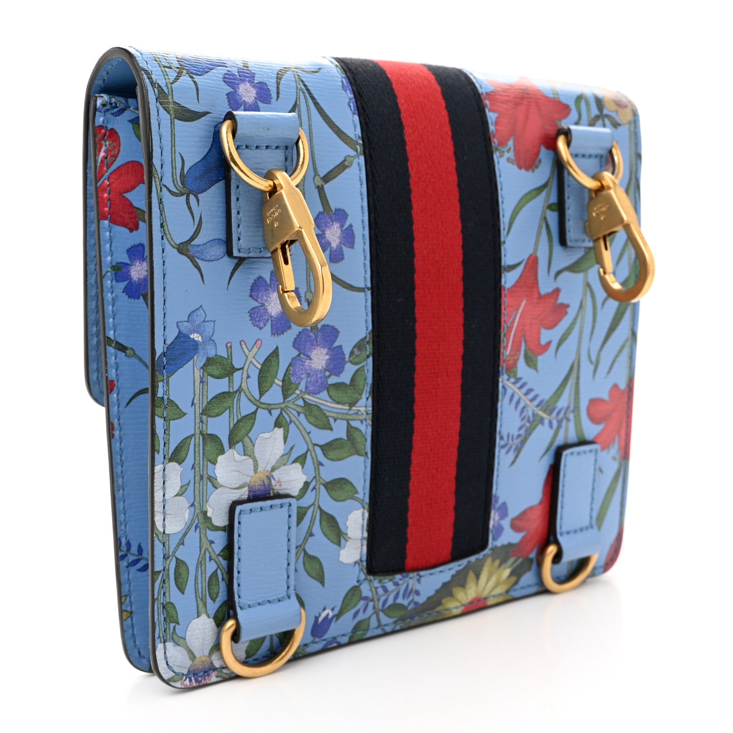 Calfskin Web New Flora Crystal Heart Totem Azure