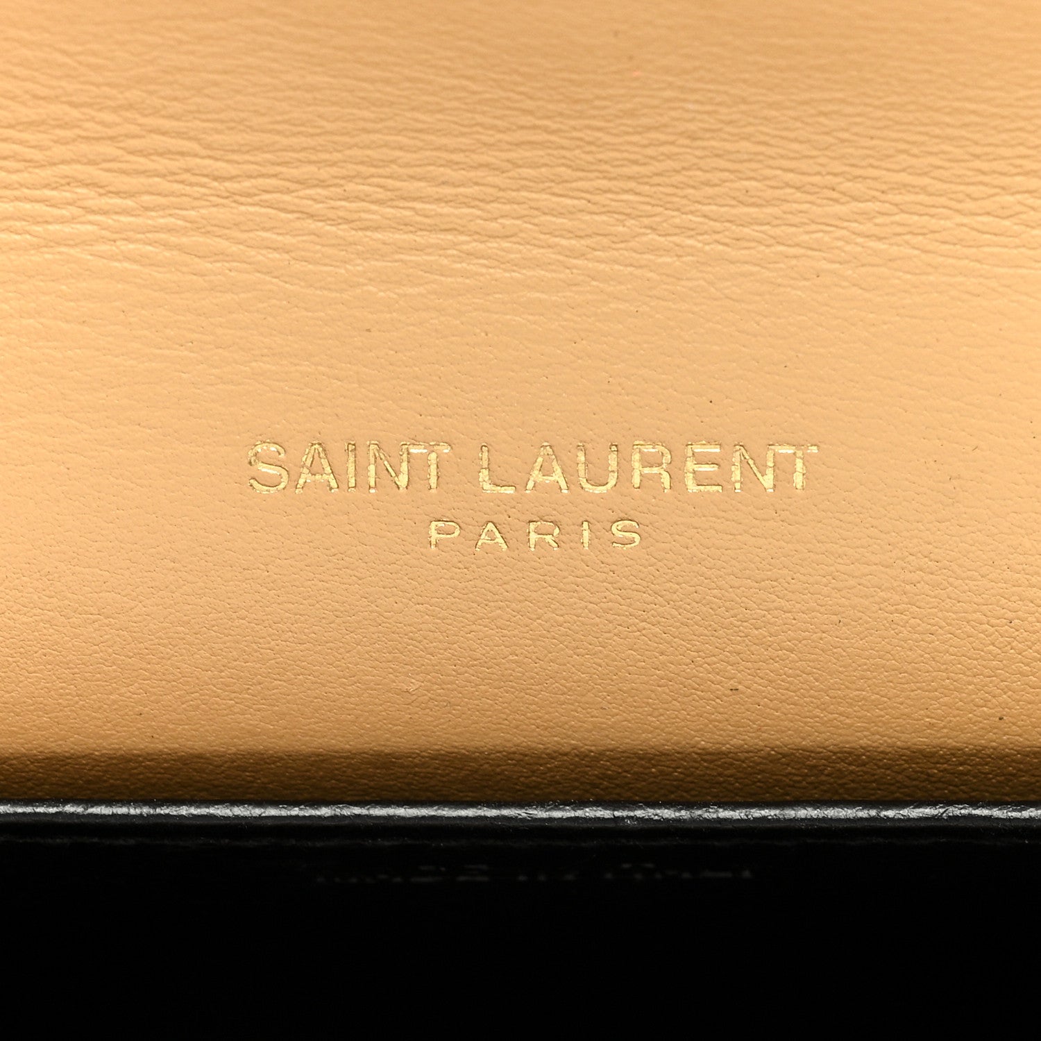 Saint Laurent Micro Raffia Monogram Uptown Chain Wallet Natural Hay Blush 6 of 8