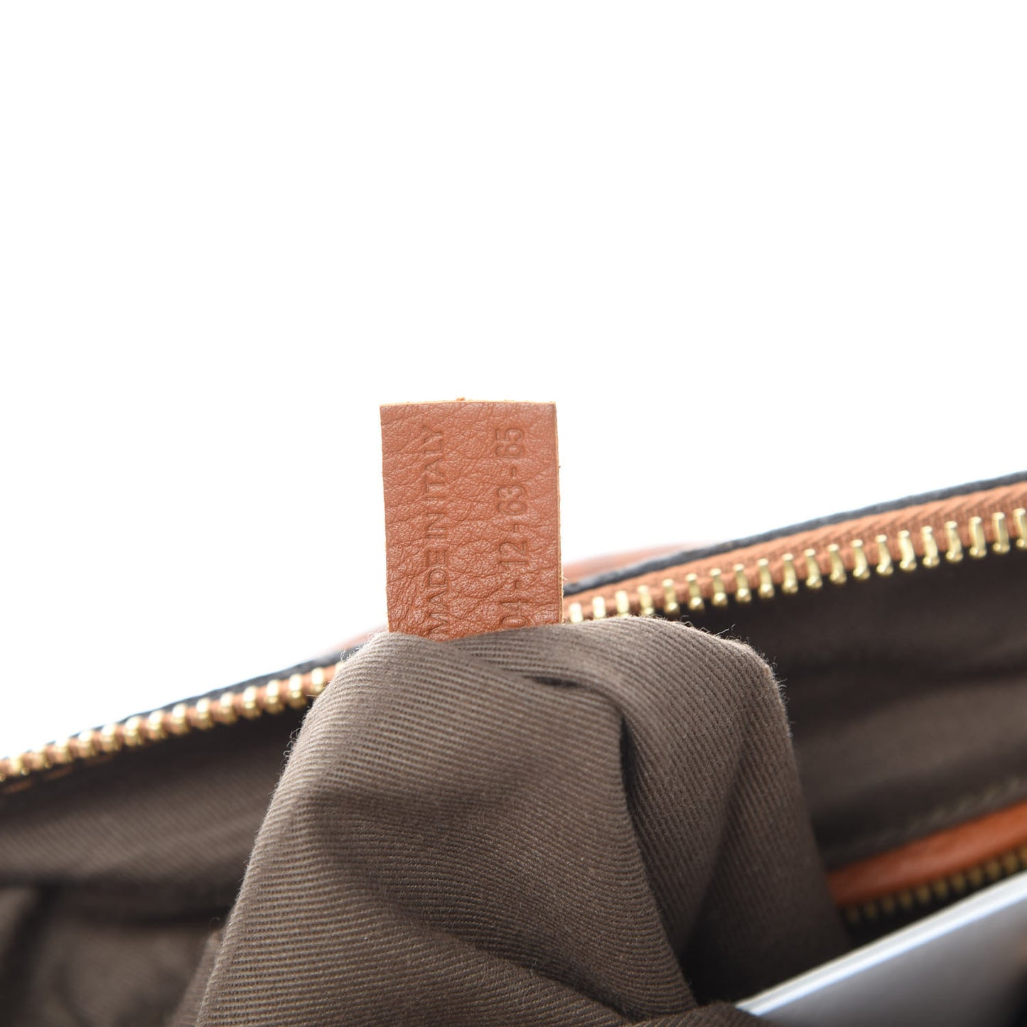 Calfskin Large Marcie Satchel Tan