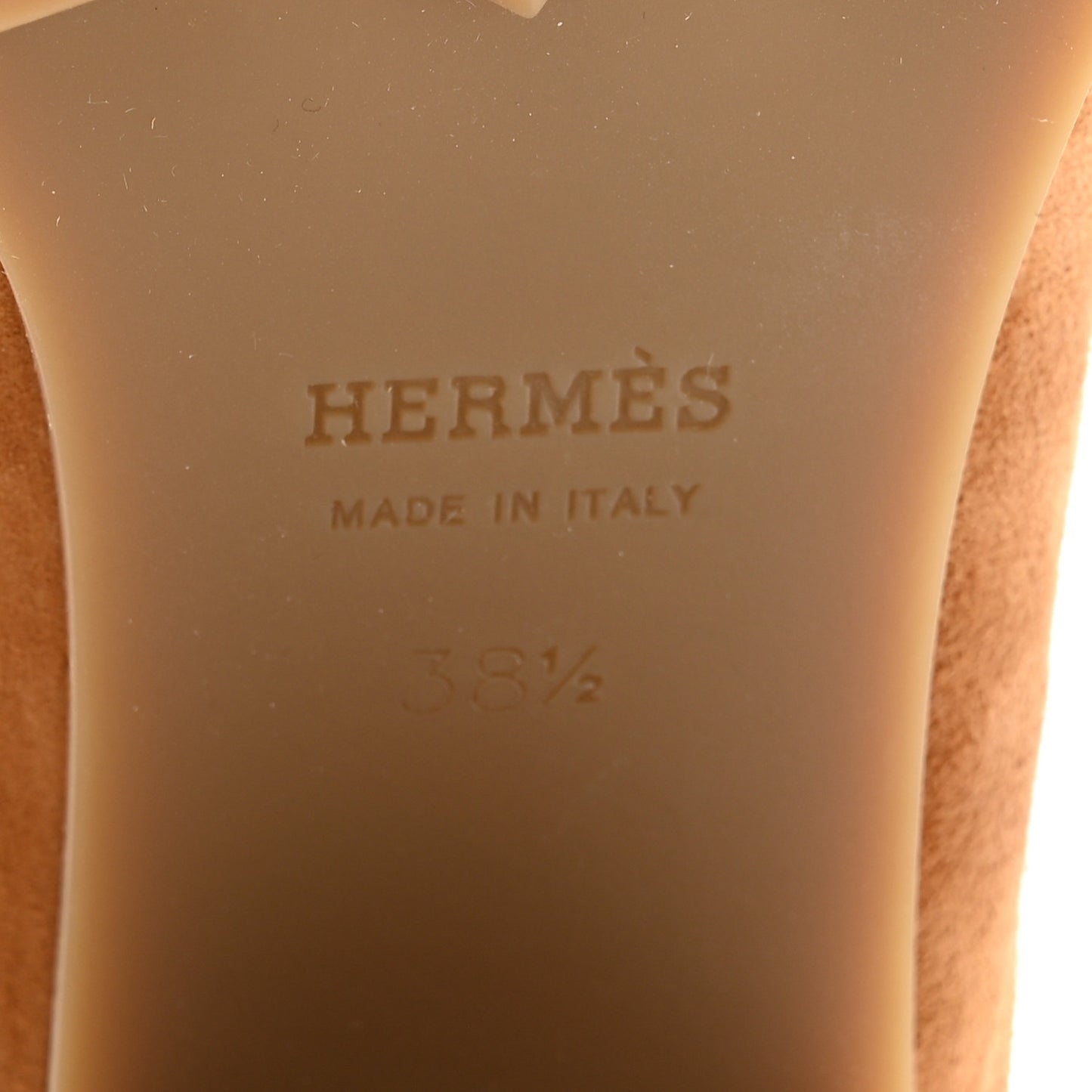 Suede Goatskin Woolskin Flore 60 Mules 38.5 Brun Amourette Ecru