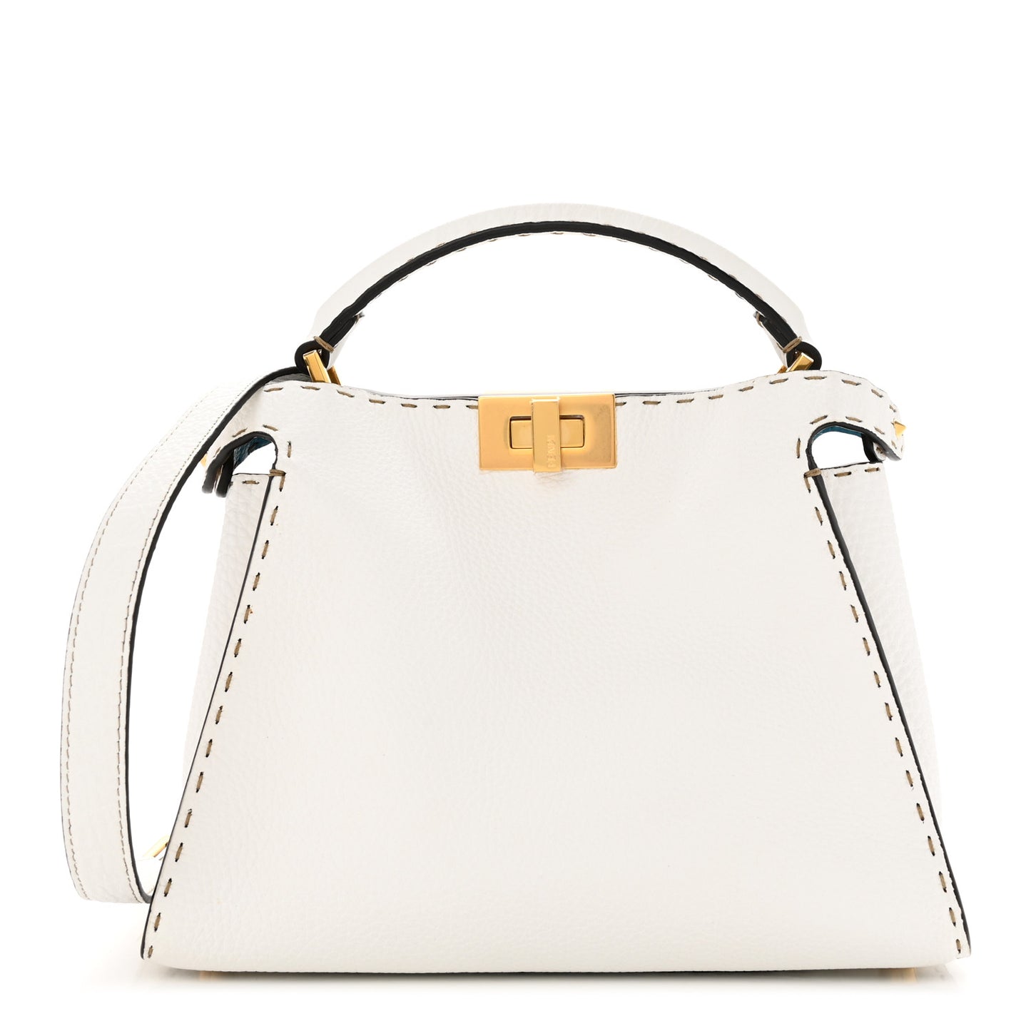 Cuoio Romano Selleria Medium Peekaboo Iconic Essentially Satchel Camelia Sand Cyber