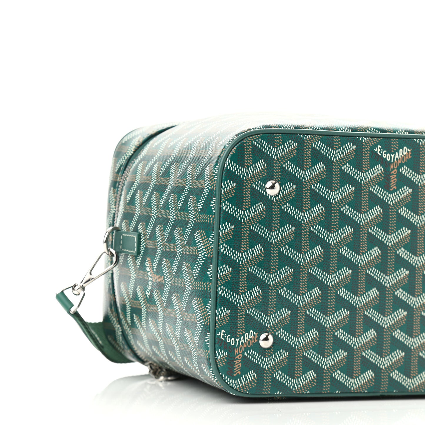 Goyardine Muse Vanity Case Green