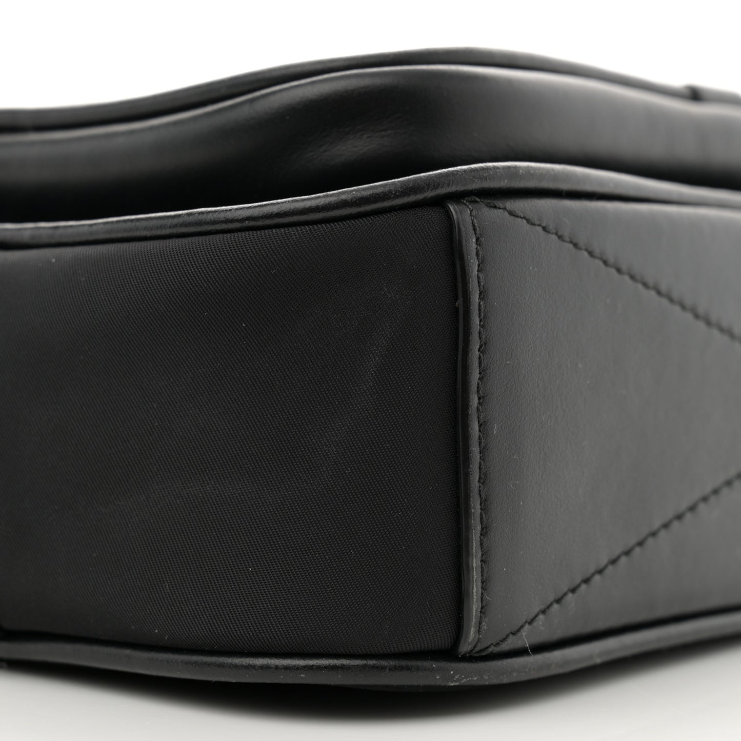 Nylon Paddy Crossbody Bag Black