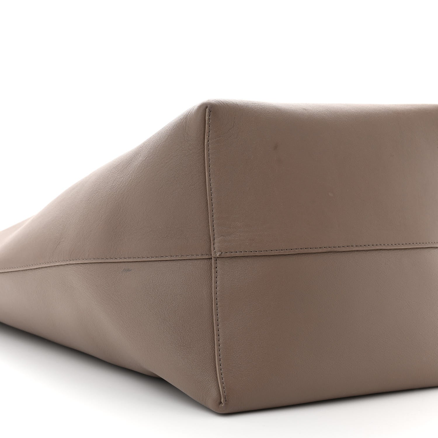 The Row Grained Calfskin Large N/S Park Tote French Grey 9 of 15