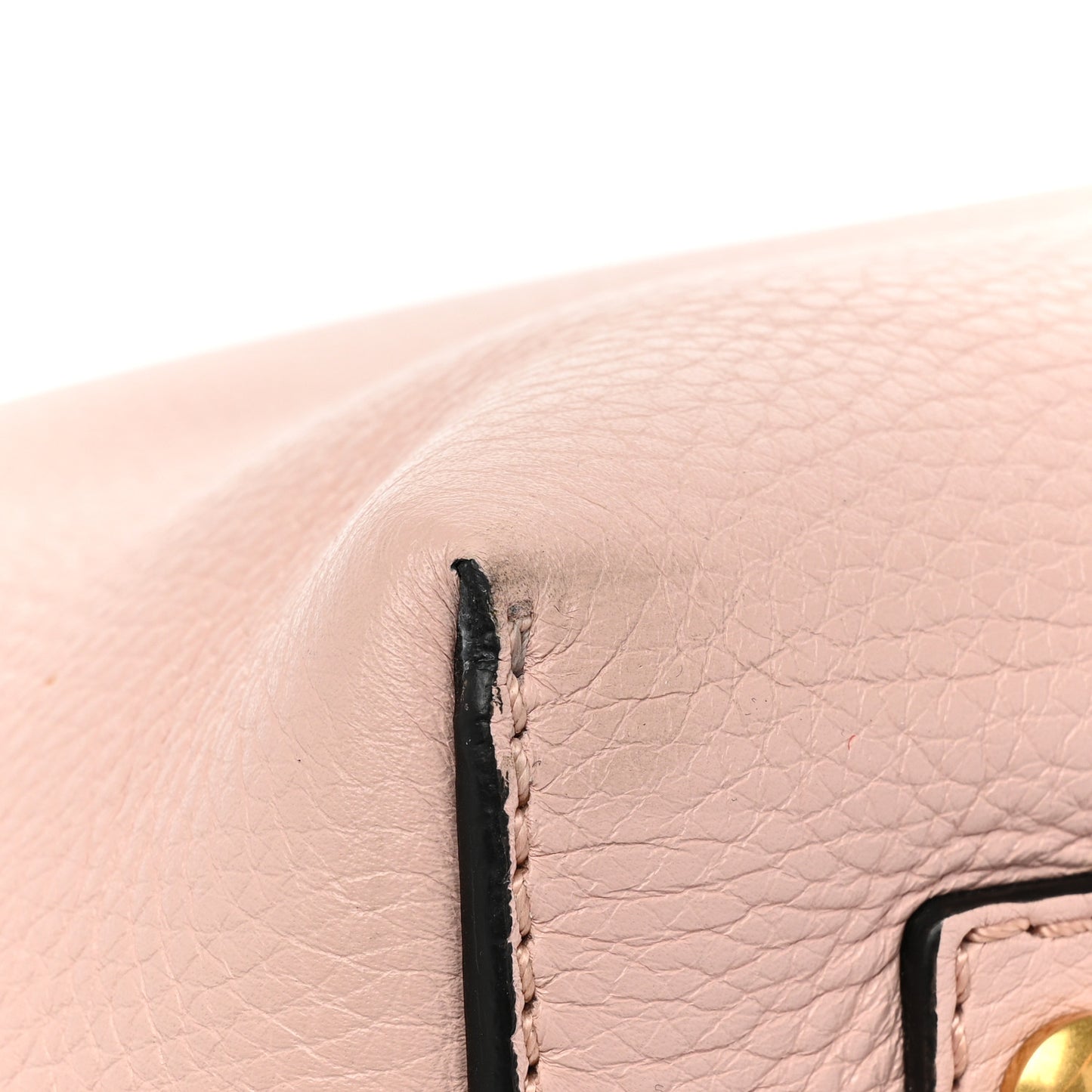 Marais Calfskin Medium Belt Bag Pale Ash Rose