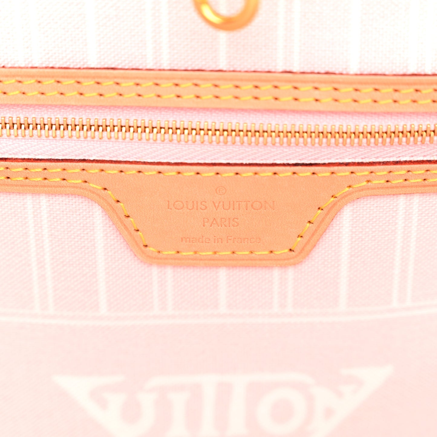 Monogram Giant By The Pool Neverfull MM Light Pink