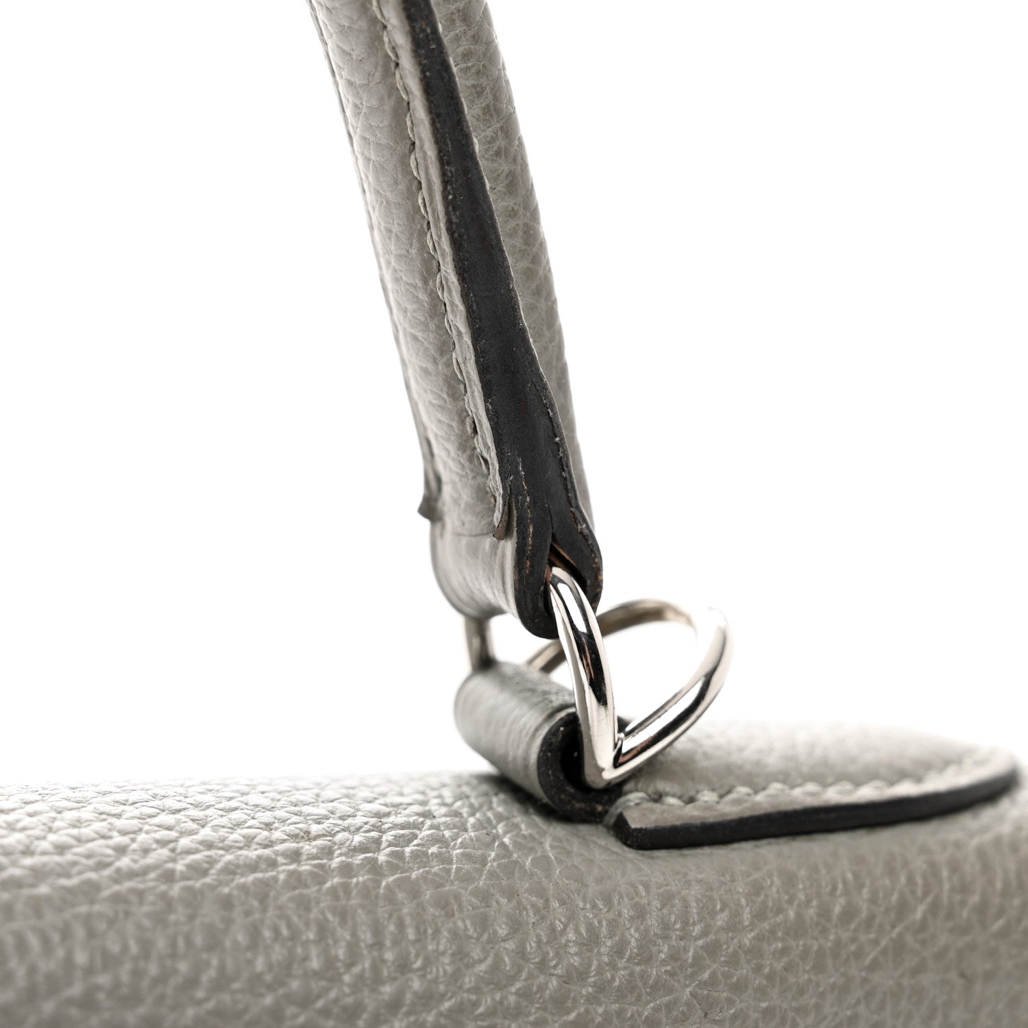 Hermes Togo Kelly Retourne 28 Gris Mouette 14 of 16