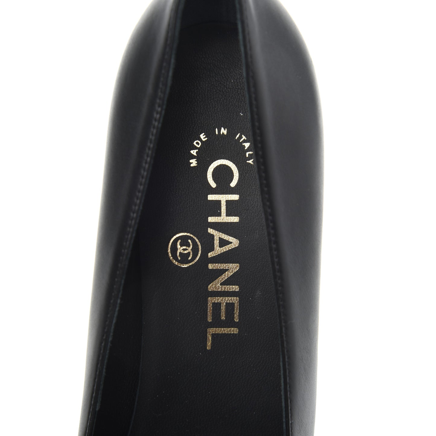 Iridescent Calfskin Grosgrain Cap Toe Pumps 37 Black