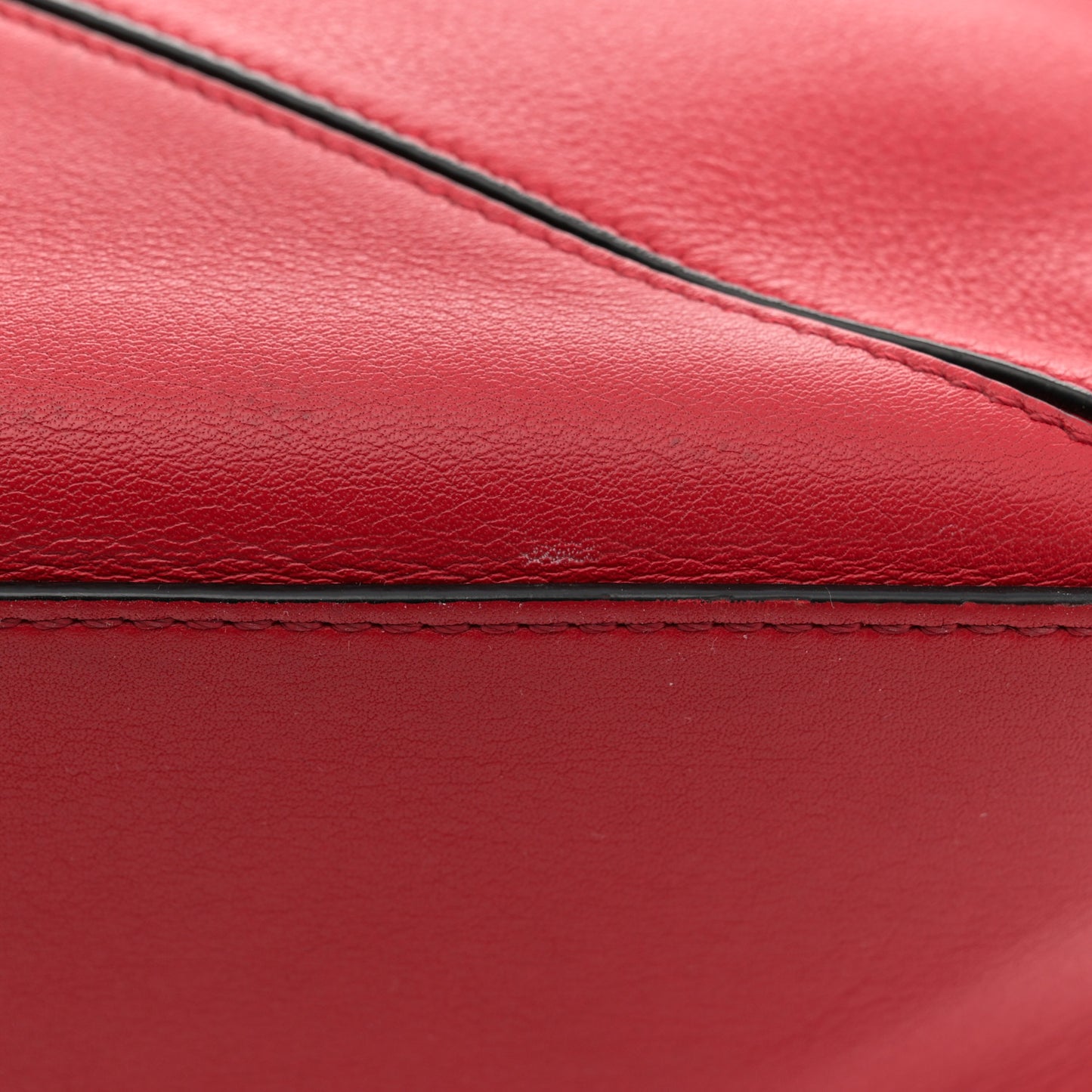 Calfskin Small Puzzle Bag Scarlet