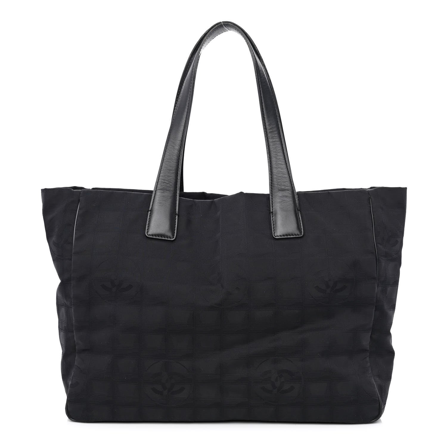 Chanel Nylon Medium Travel Tote Black 1 of 15