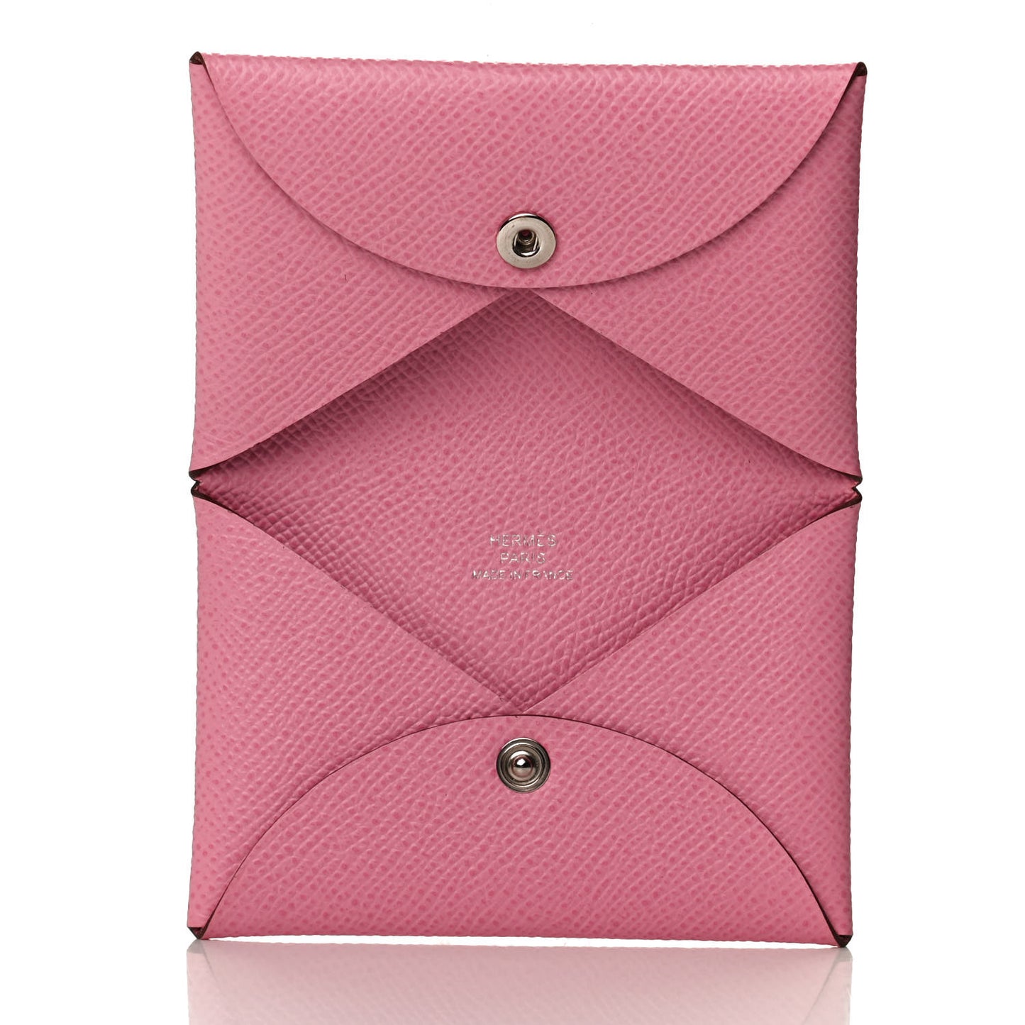 Epsom Calvi Card Case 5P Pink