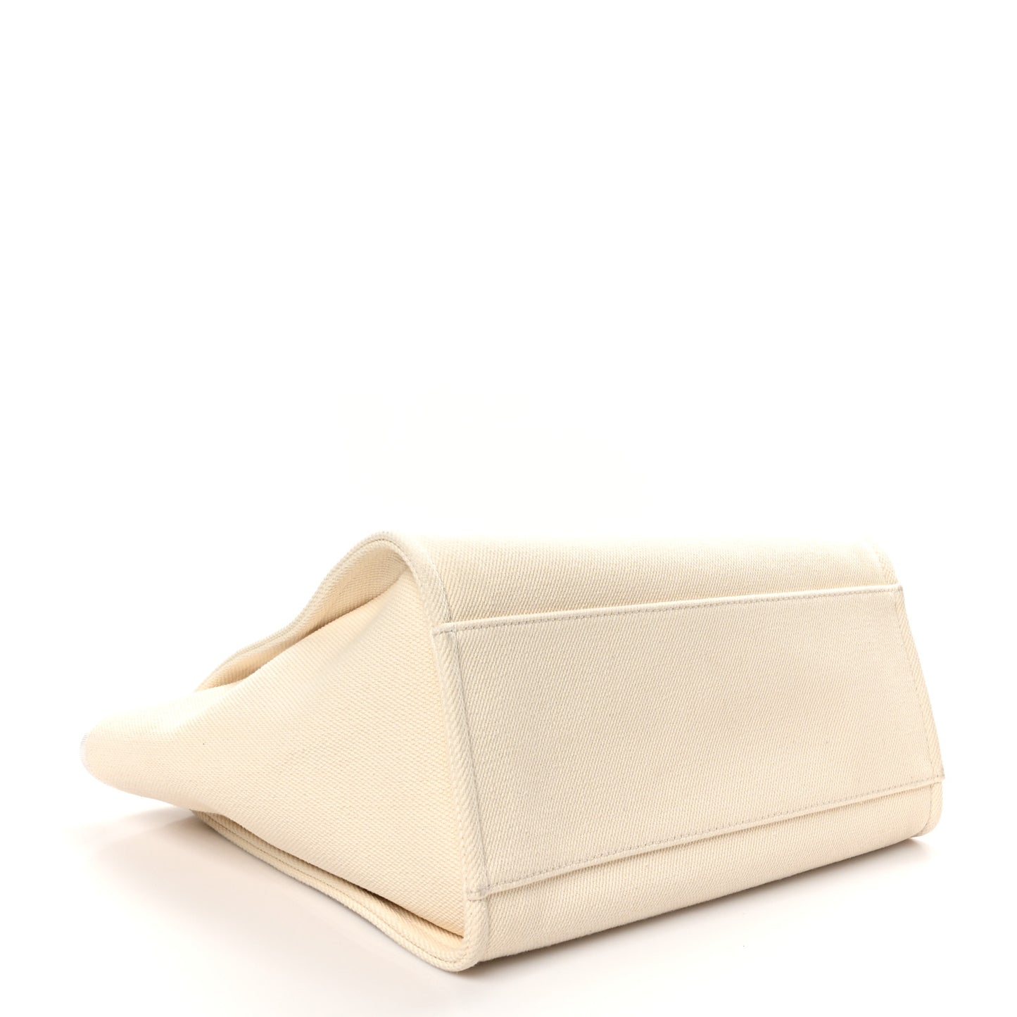Canvas Pearl Medium Deauville Tote Ecru Beige