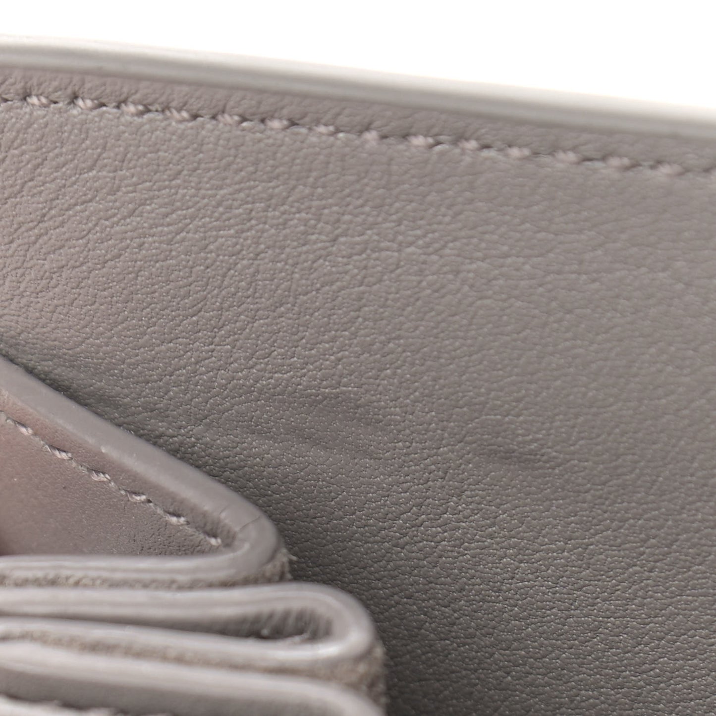 Calfskin Baby Sac de Jour Fog