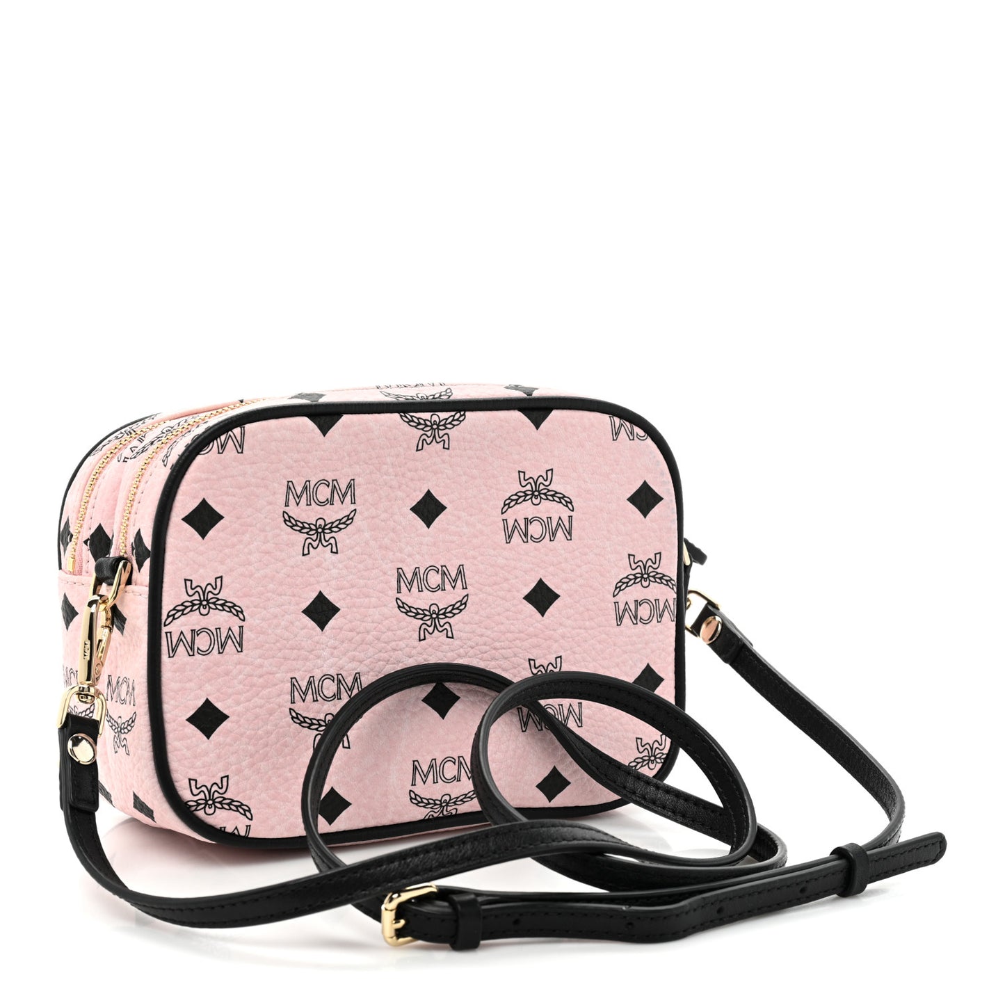 Visetos Mini Camera Crossbody Bag Light Pink