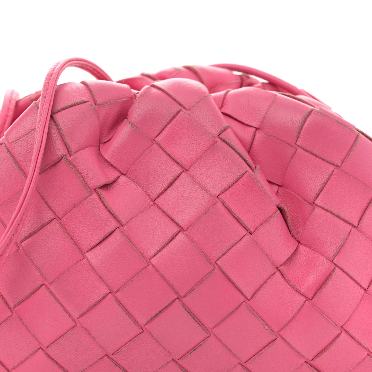 Nappa Intrecciato The Mini Pouch Ribbon