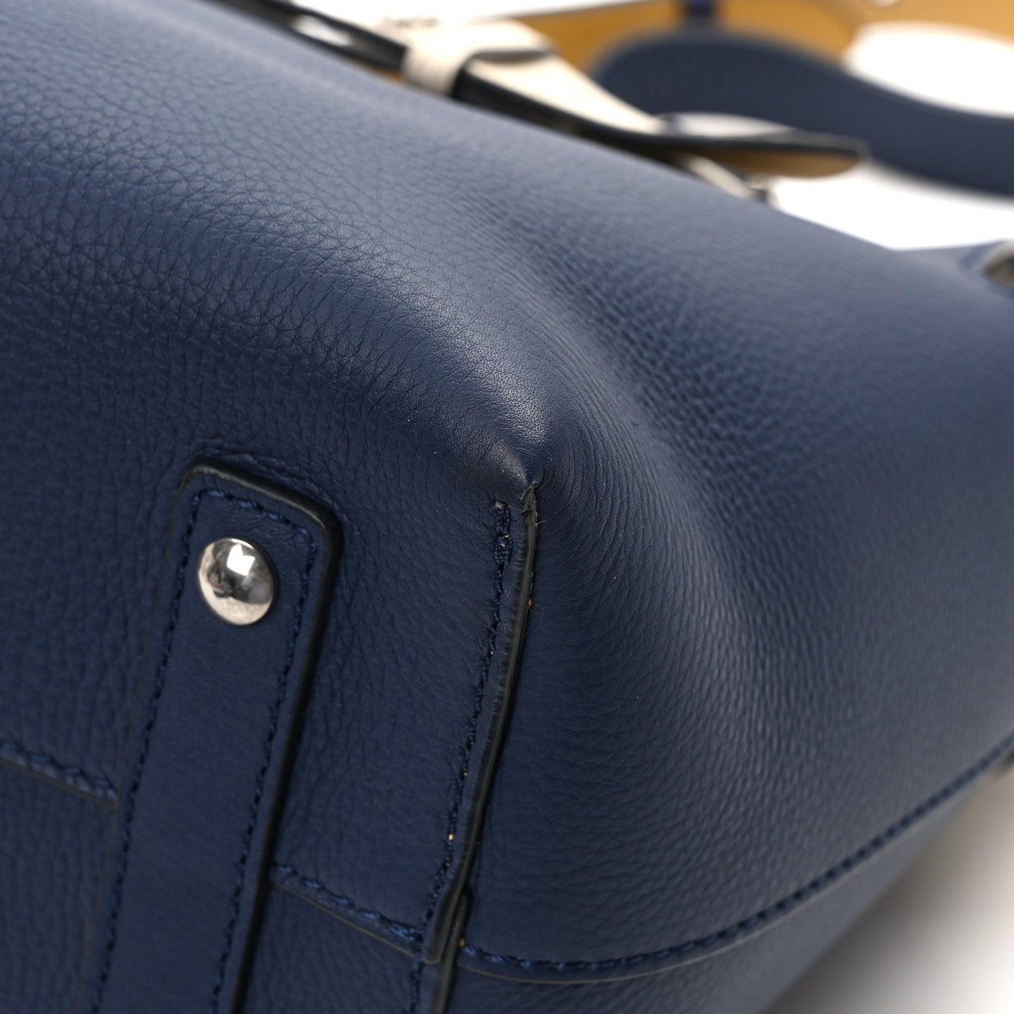 Soft Grain Calfskin Small Belt Bag Regency Blue