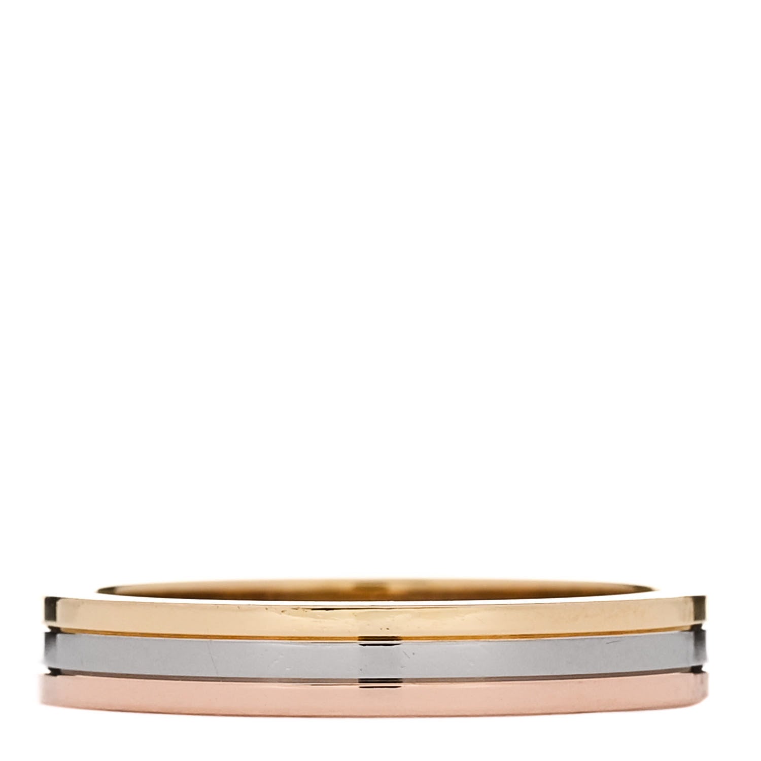 Cartier 18K Pink White Yellow Gold 3.5mm Vendome Louis Cartier