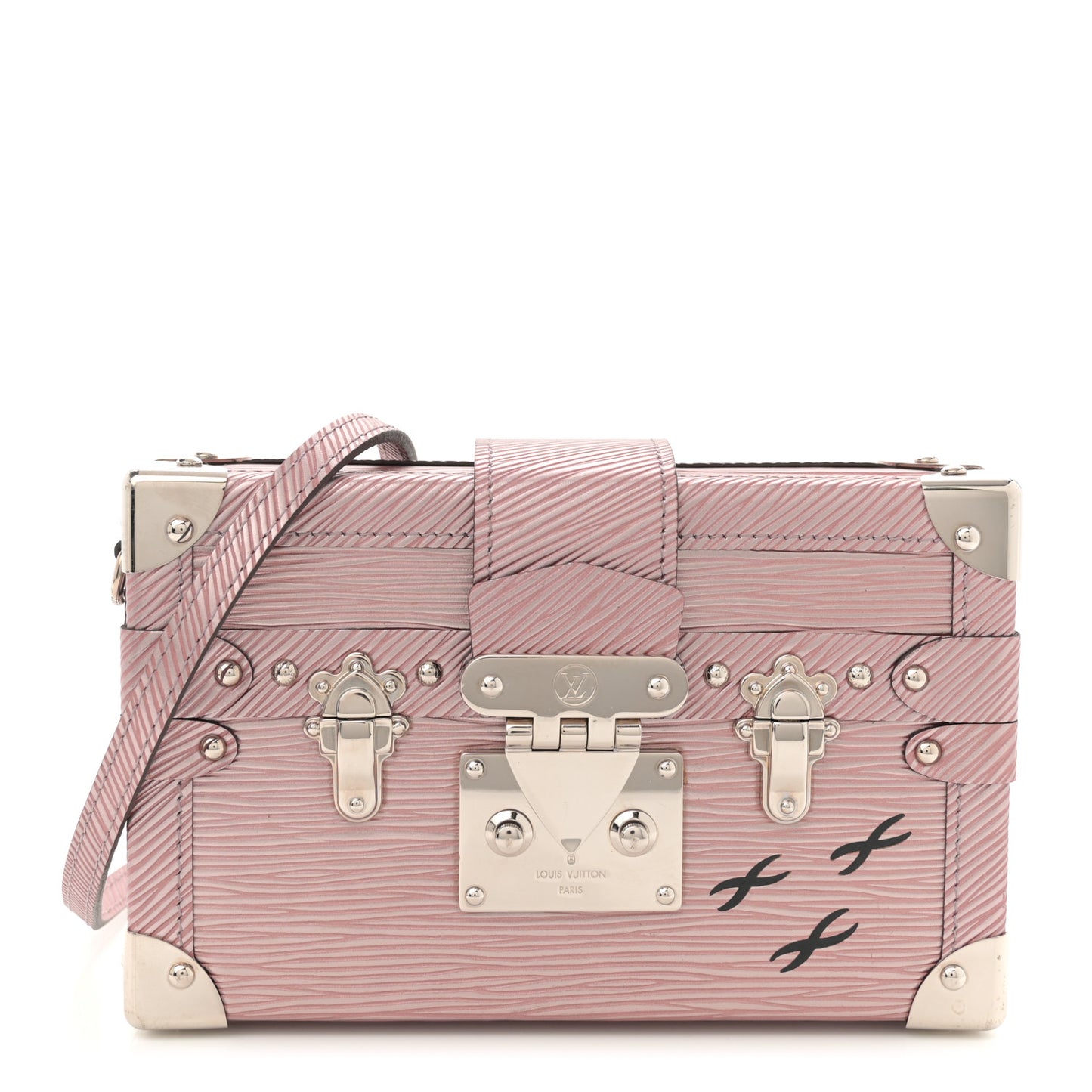 Epi Petite Malle Rose Gold