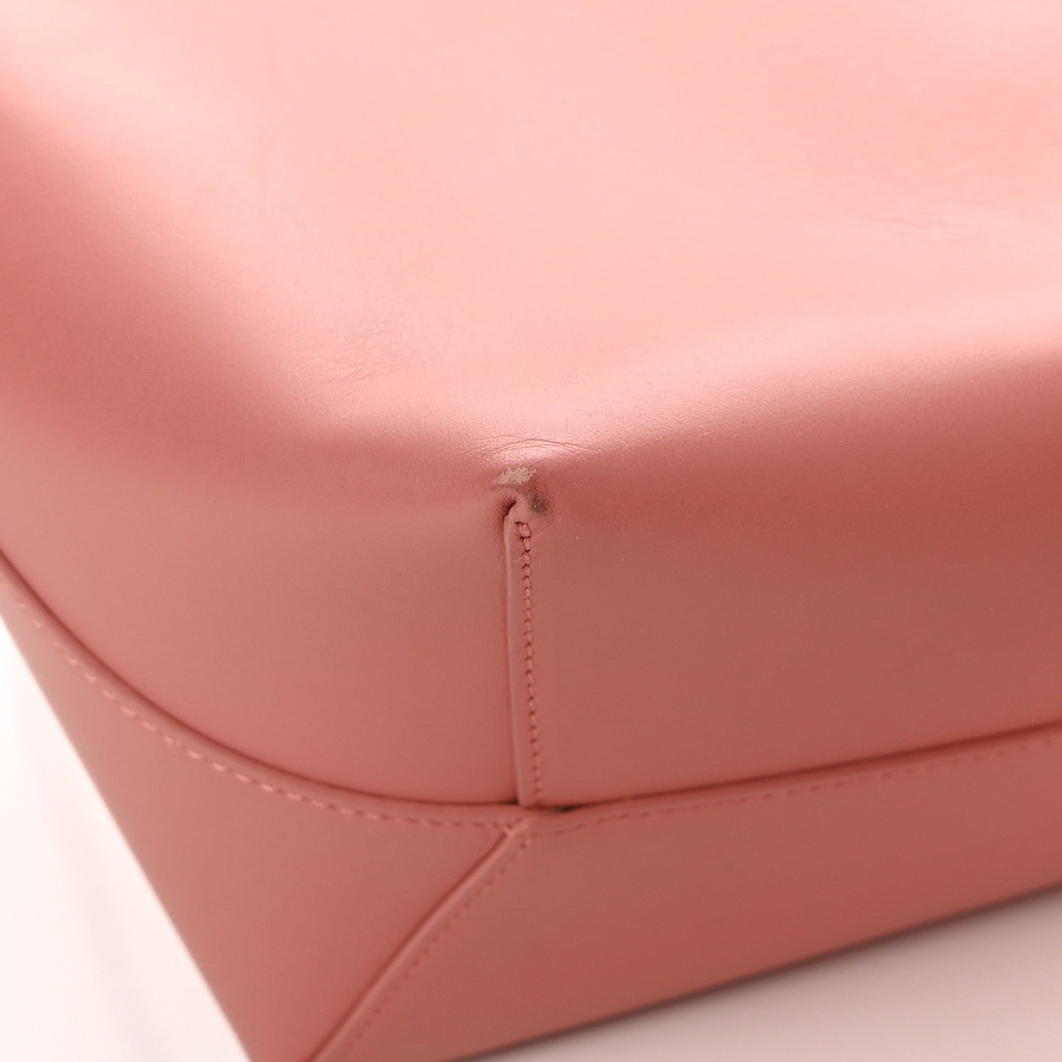Mansur Gavriel Calfskin Bucket Bag Blush 13 of 19